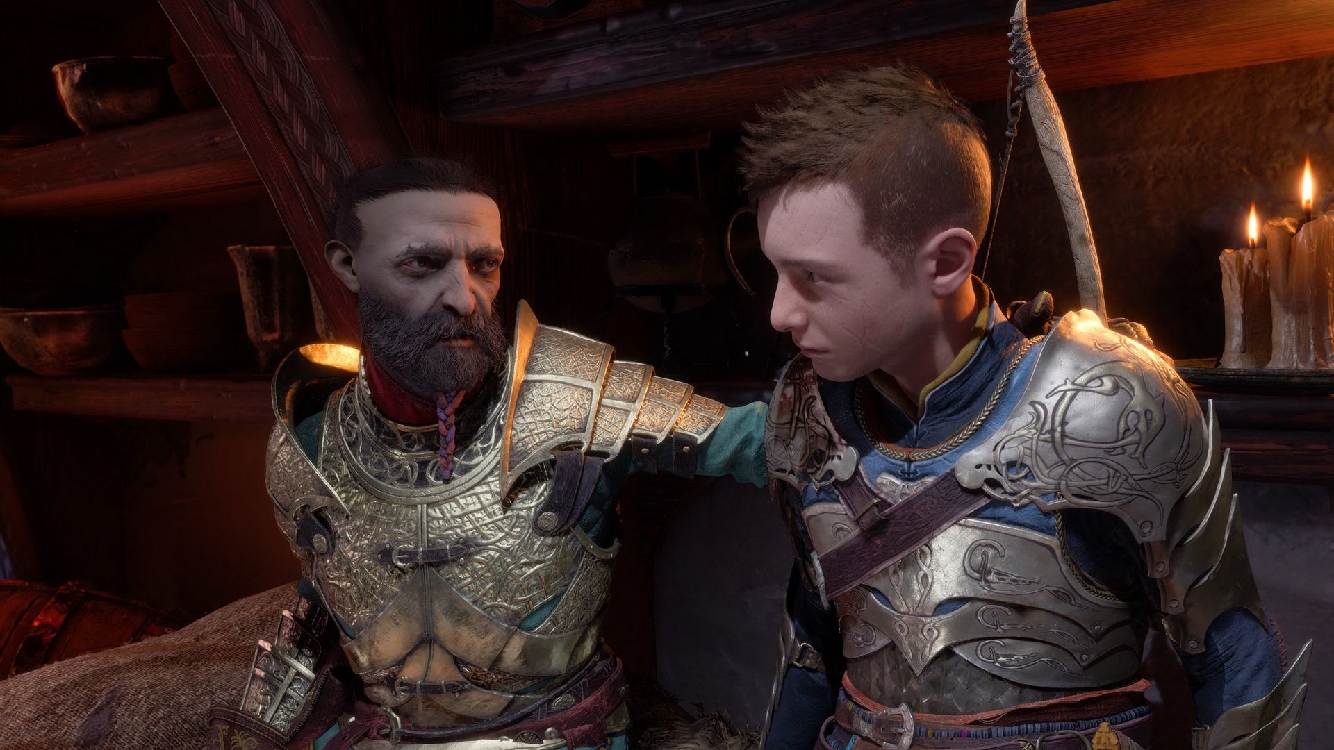 God of War: Ragnarok - detale na modelach postaci