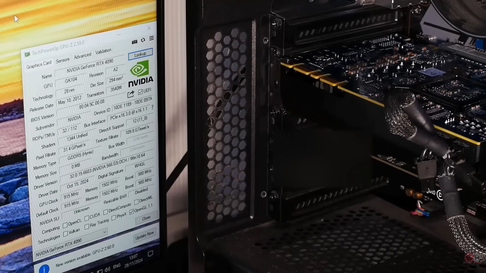 Chińska karta graficzna GeForce RTX 4090