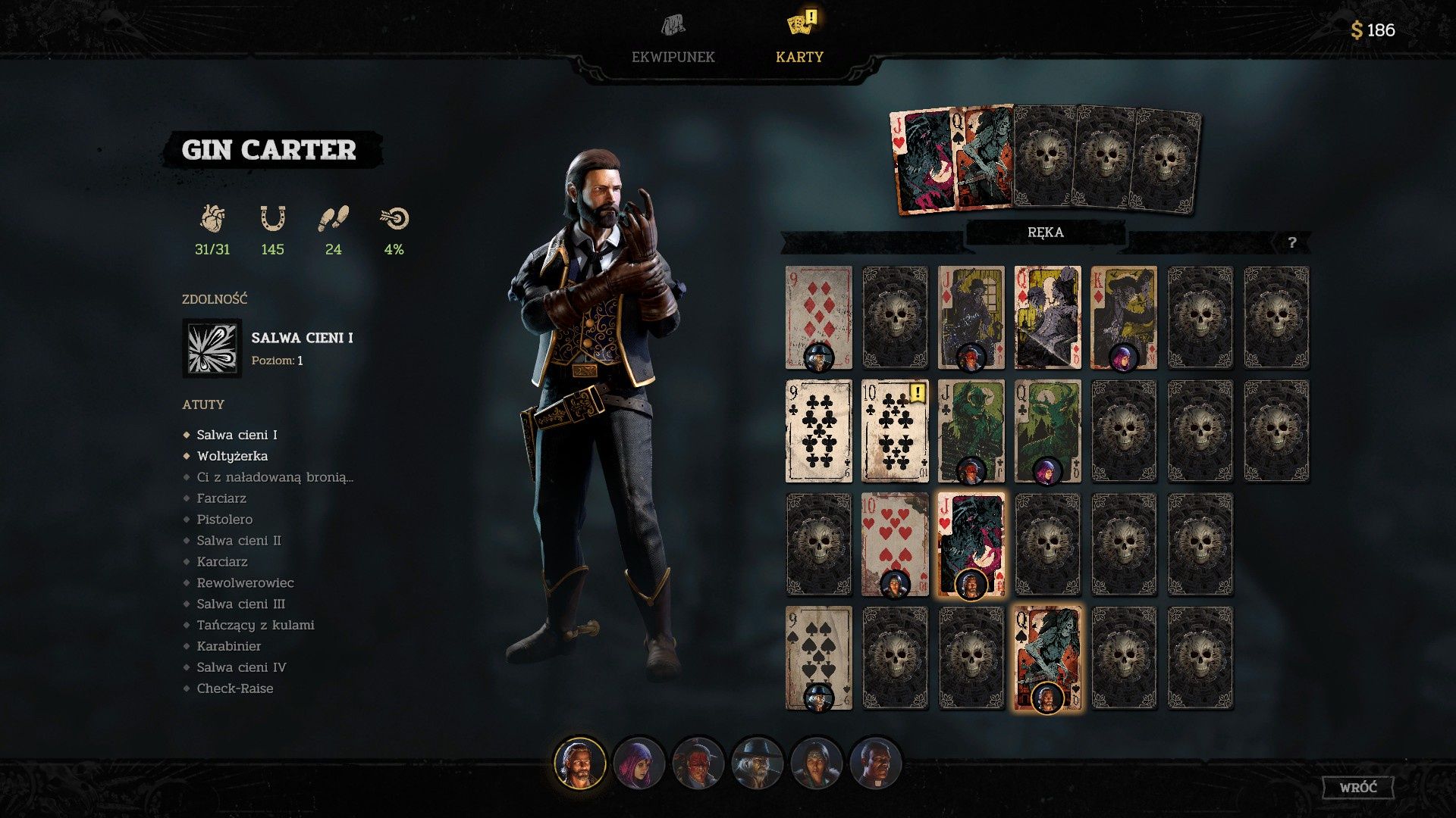 Hard West 2 - karty