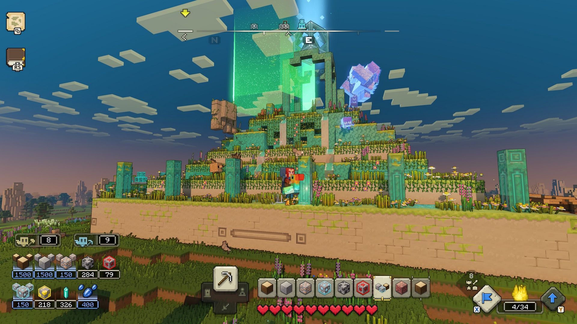 Minecraft Legends - kadr z gry