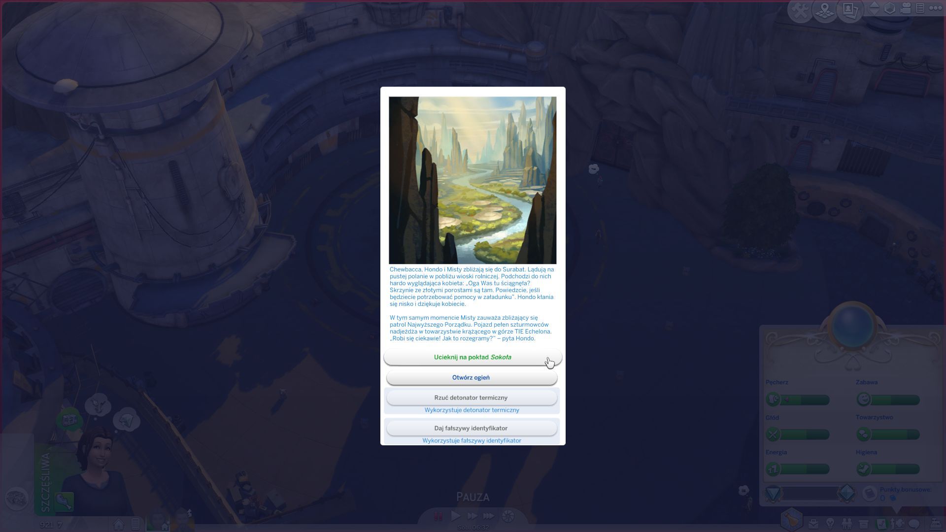 The Sims 4 Star Wars: Wyprawa na Batuu - gra paragrafowa