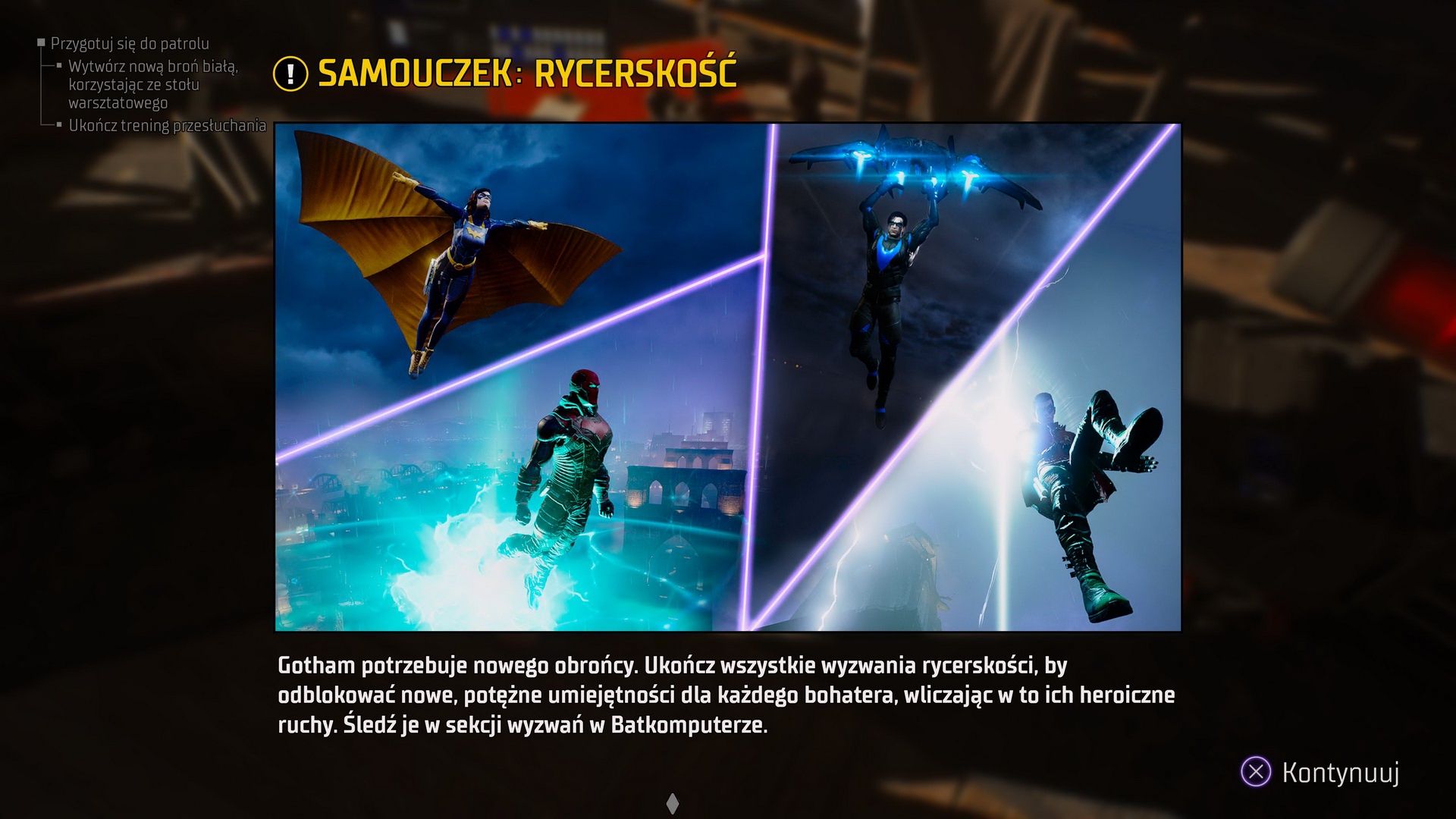 Gotham Knights - rycerskość