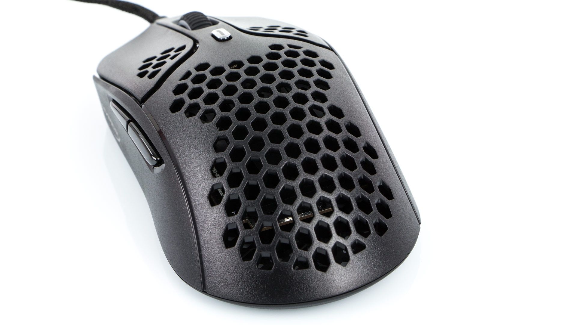 HyperX Pulsefire Haste - struktura plastra miodui