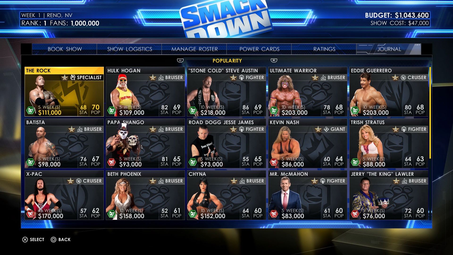WWE 2K22 - organizacja gali