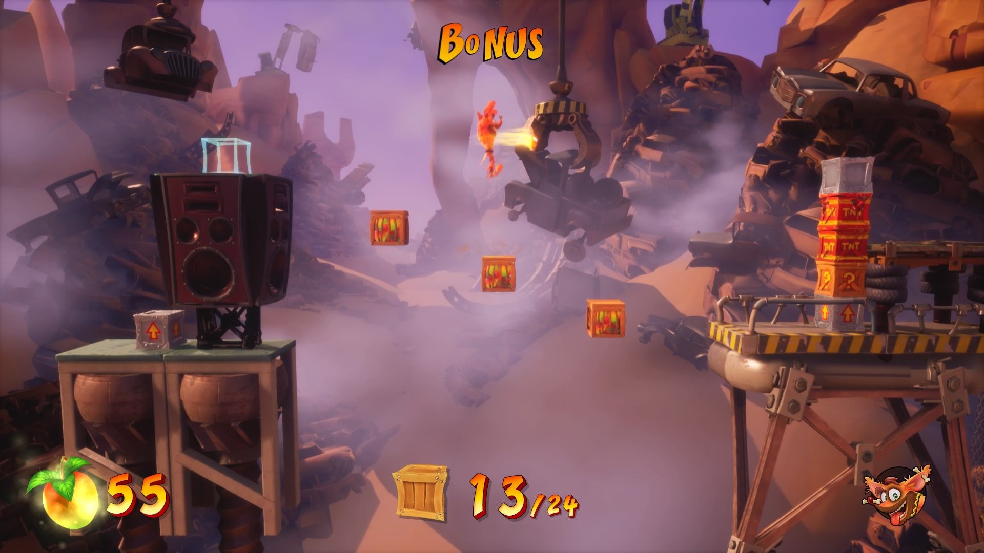 Crash Bandicoot 4: Najwyższy czas - skoki