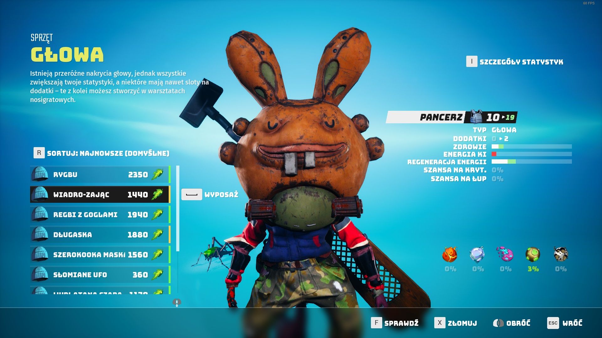 Biomutant - zabawne stroje