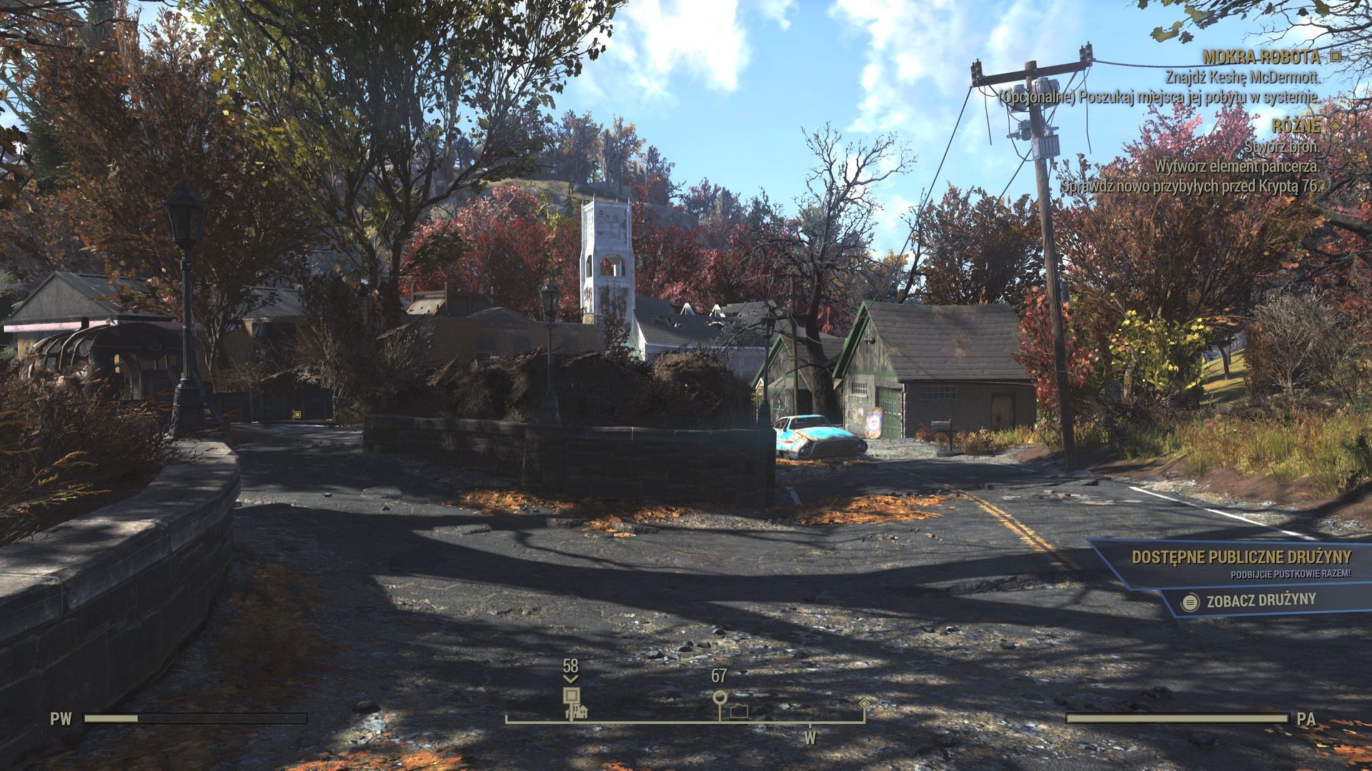 Xbox Series X - Fallout 76 uruchomiony z zewnętrznego dysku