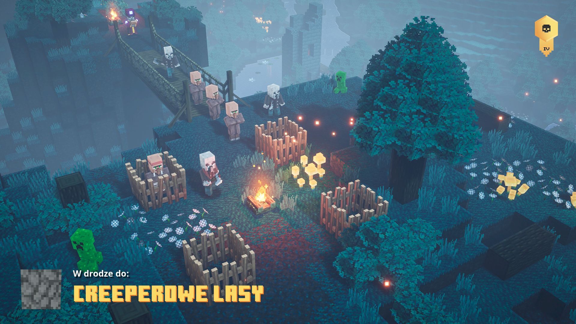 Minecraft: Dungeons - Creeperowe lasy