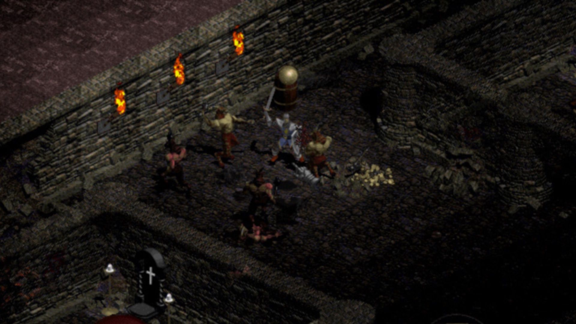 Diablo - walka