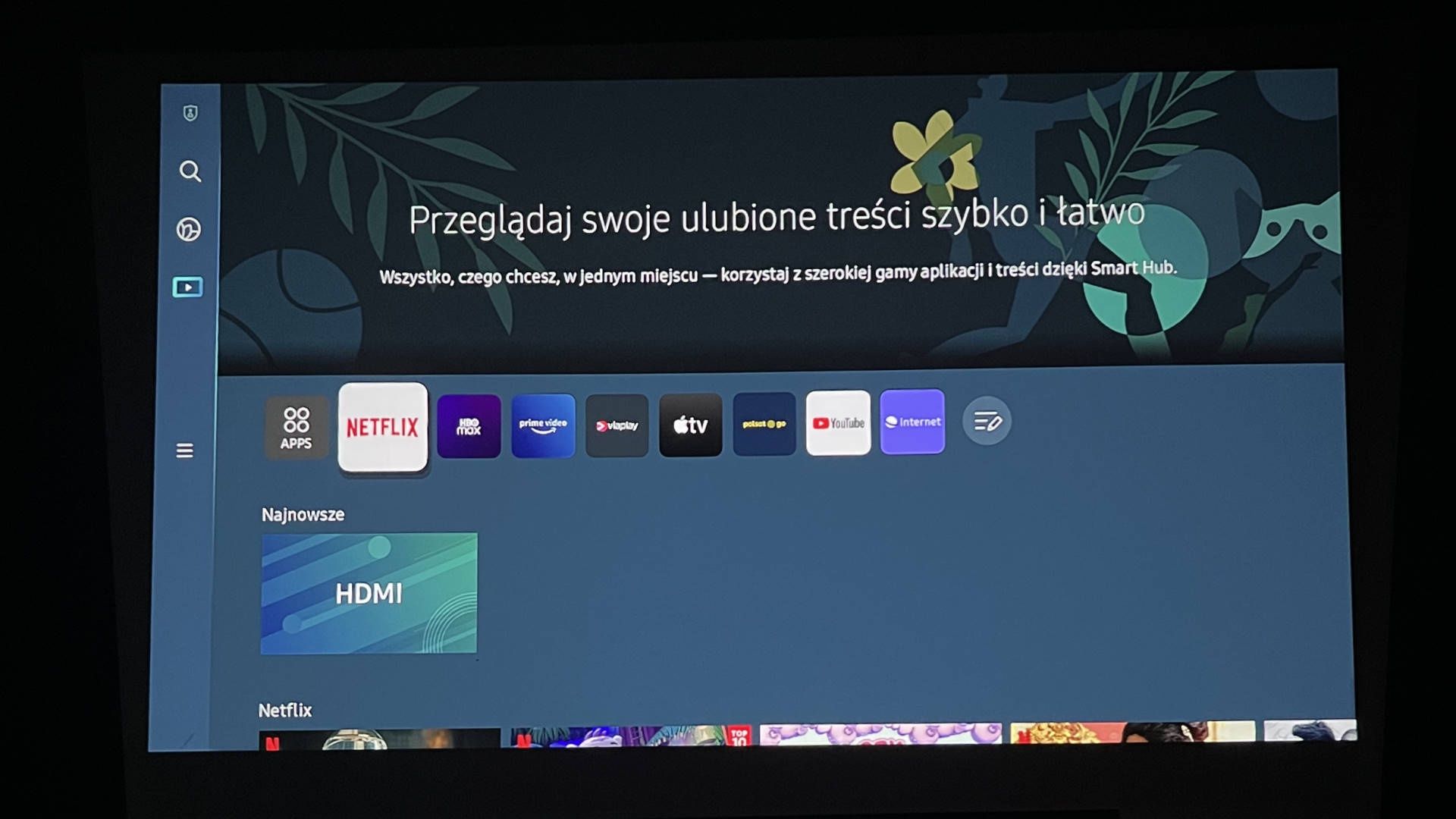 Samsung Freestyle - SmartTV 1/2