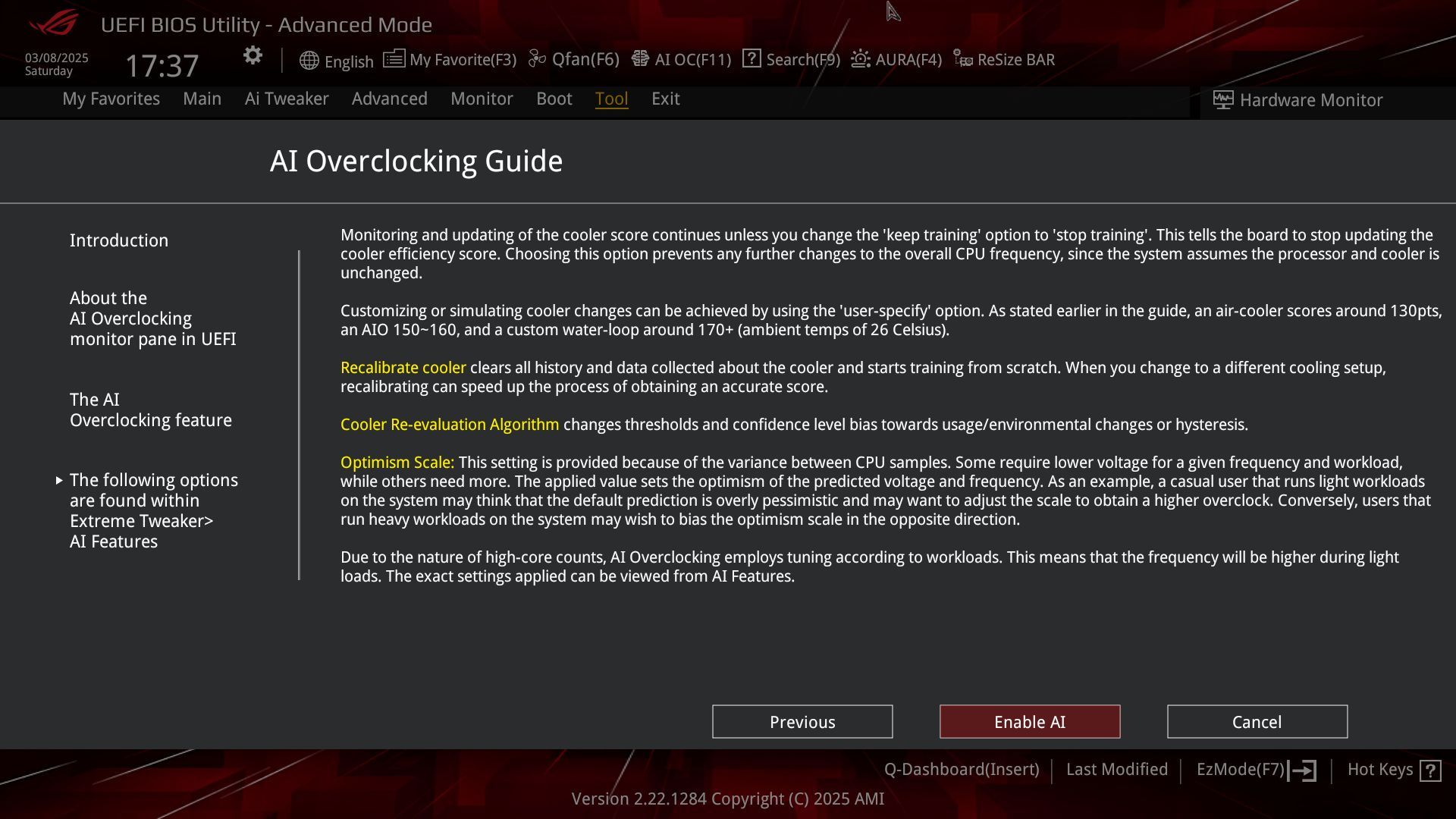 ASUS AI Overclocking