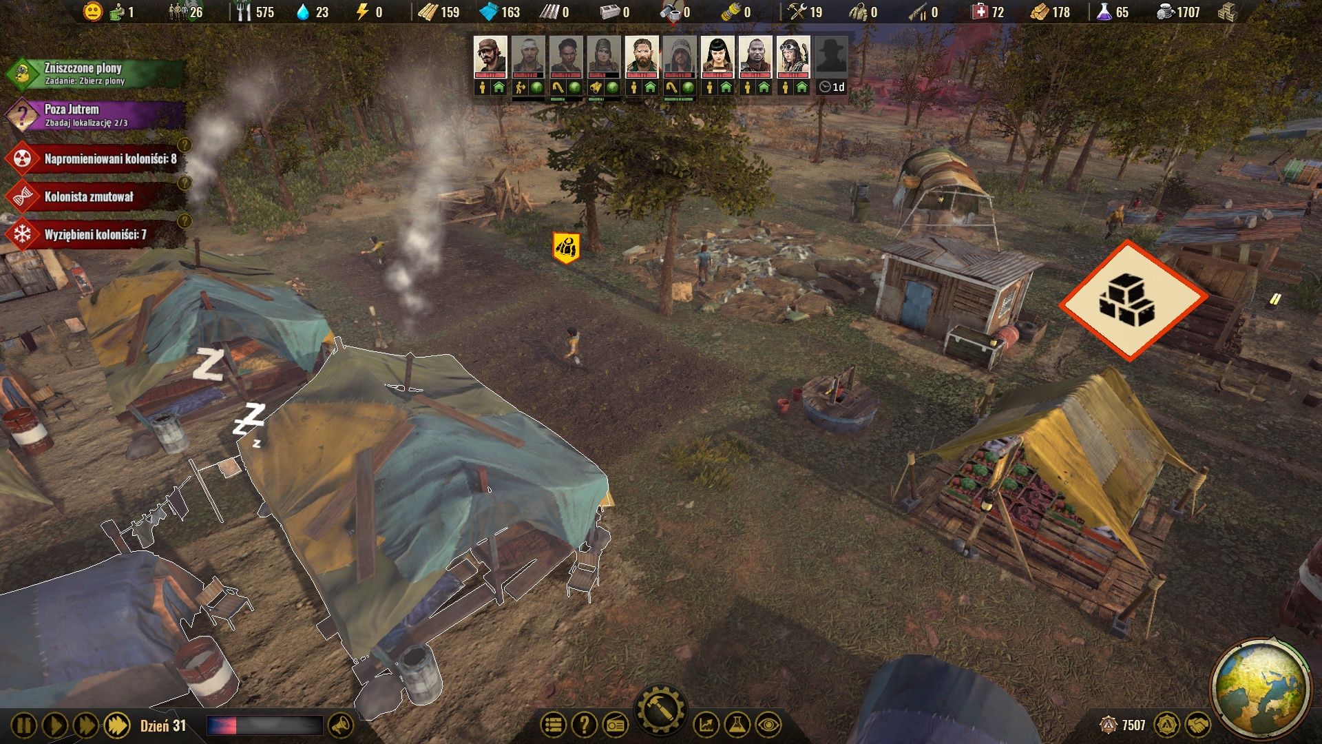 Surviving the Aftermath - osada