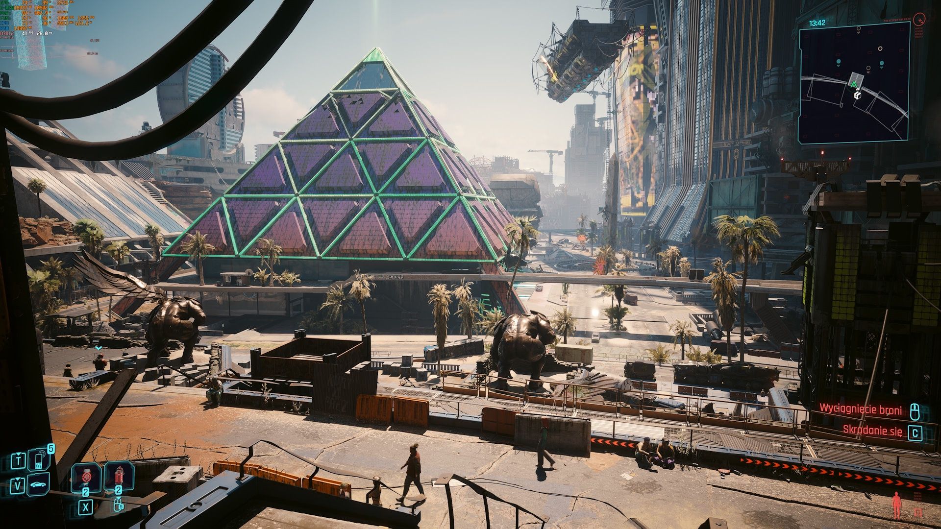 Cyberpunk 2077: Phantom Liberty - widoki