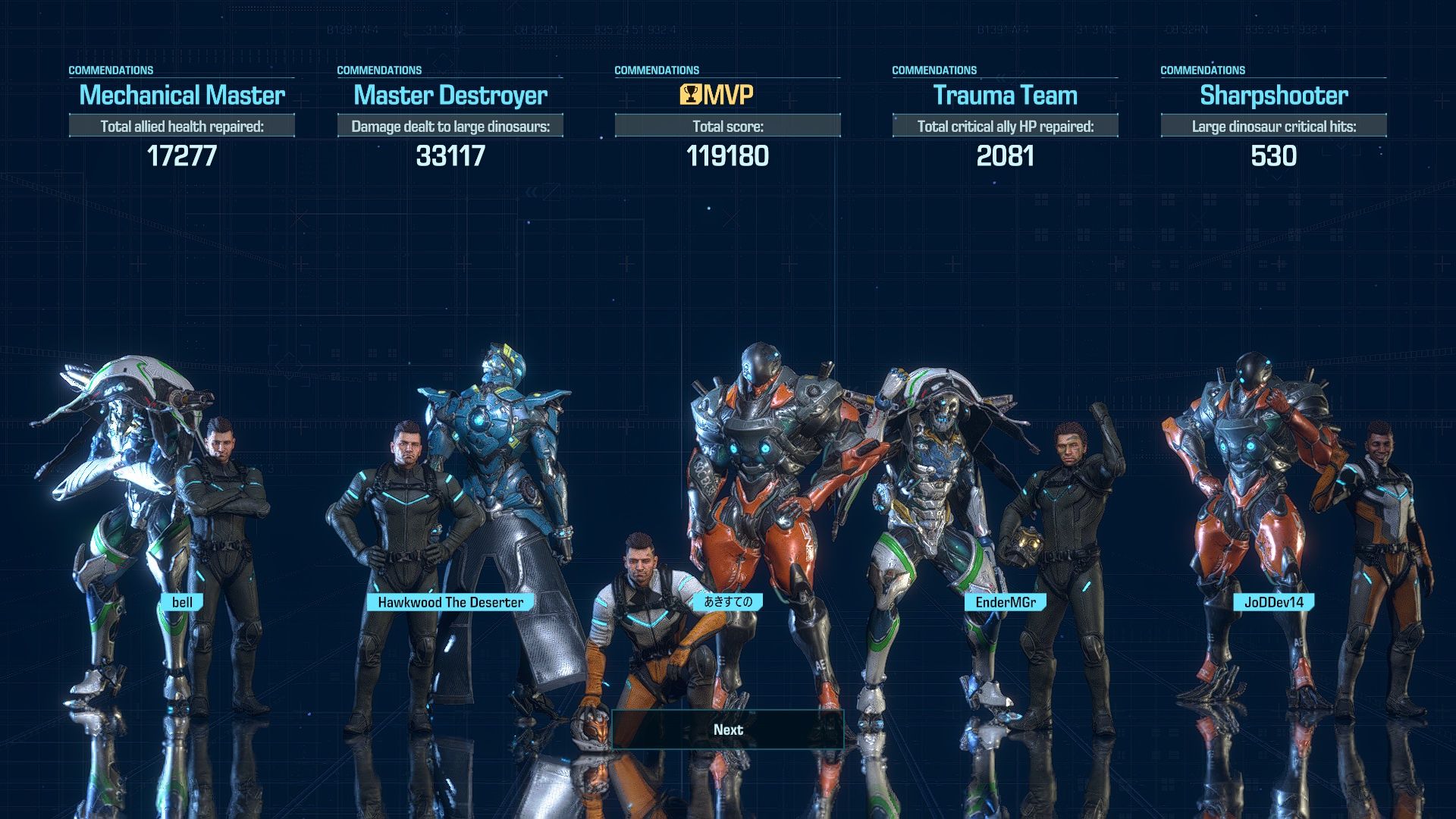 Exoprimal - MVP