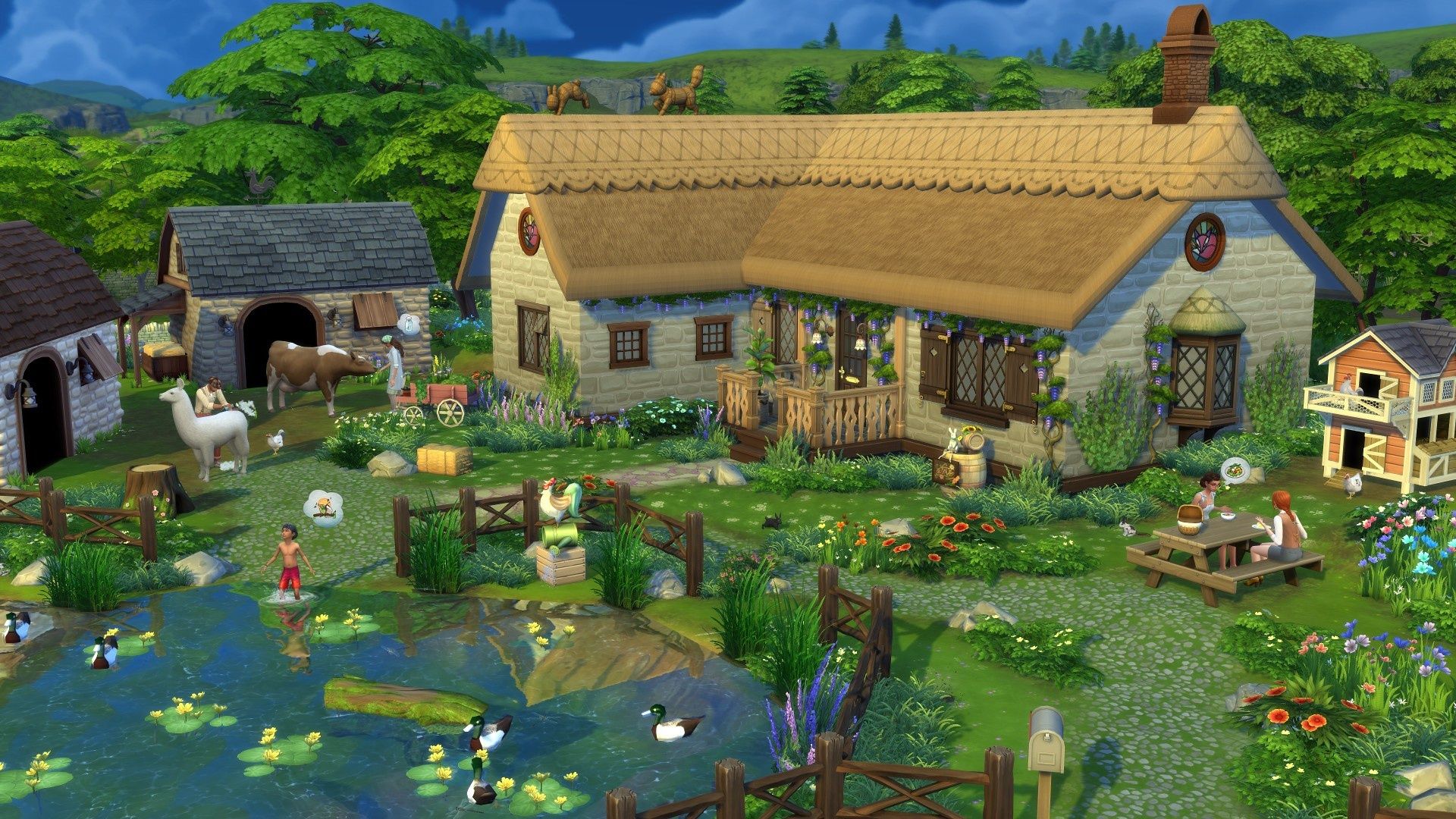 The Sims 4: Wiejska sielanka - gospodarstwo rolne