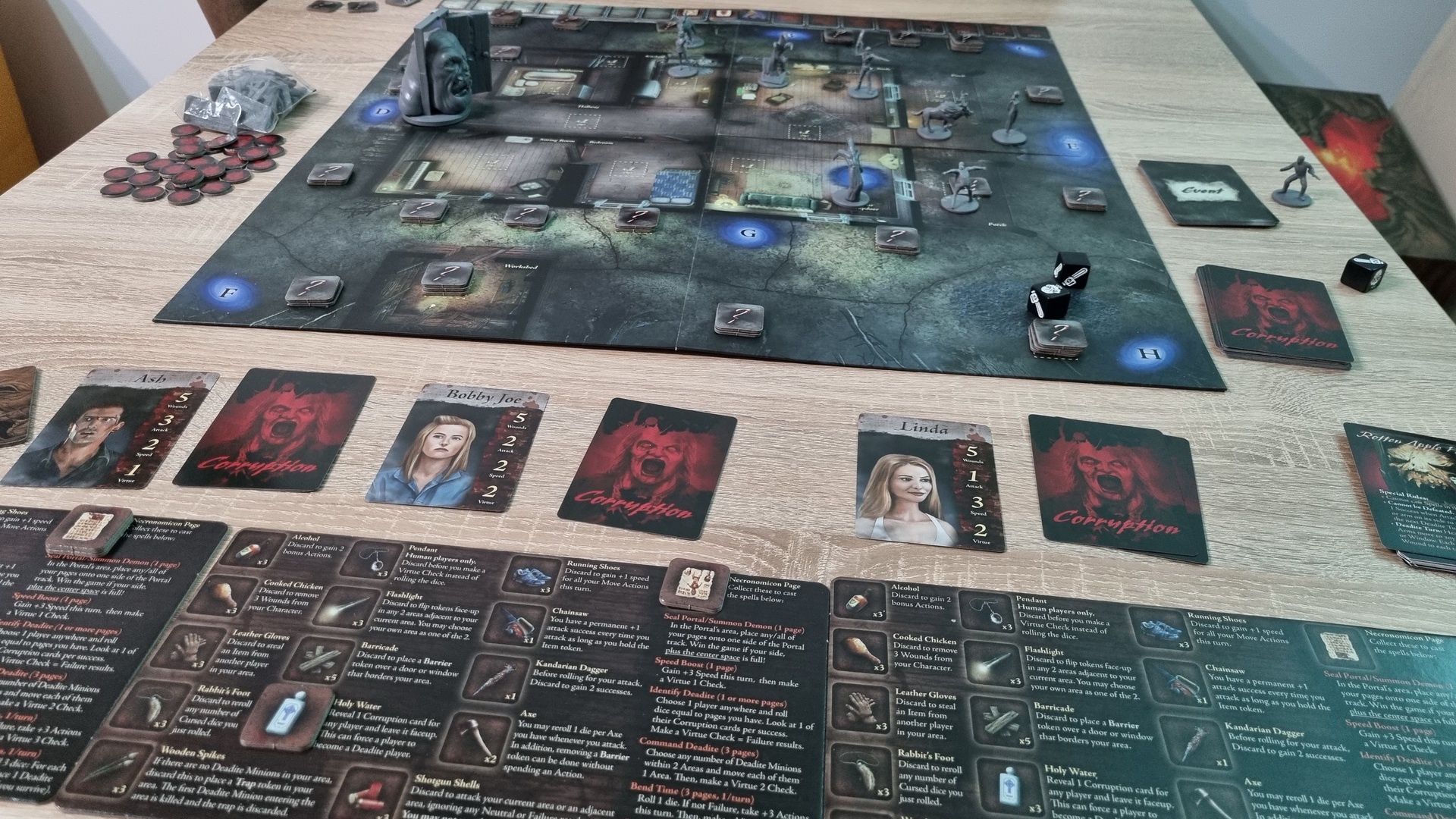 Evil Dead: The Game - plansza do gry Evil Dead 2: Board Game