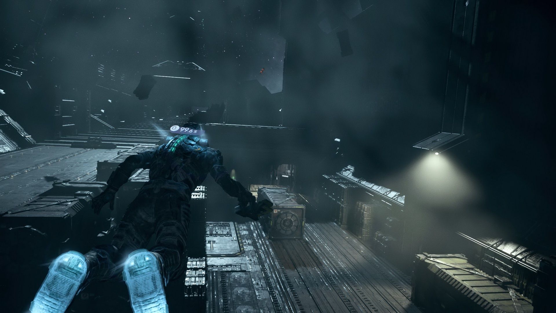 Dead Space - latania po hangarze Ishimury
