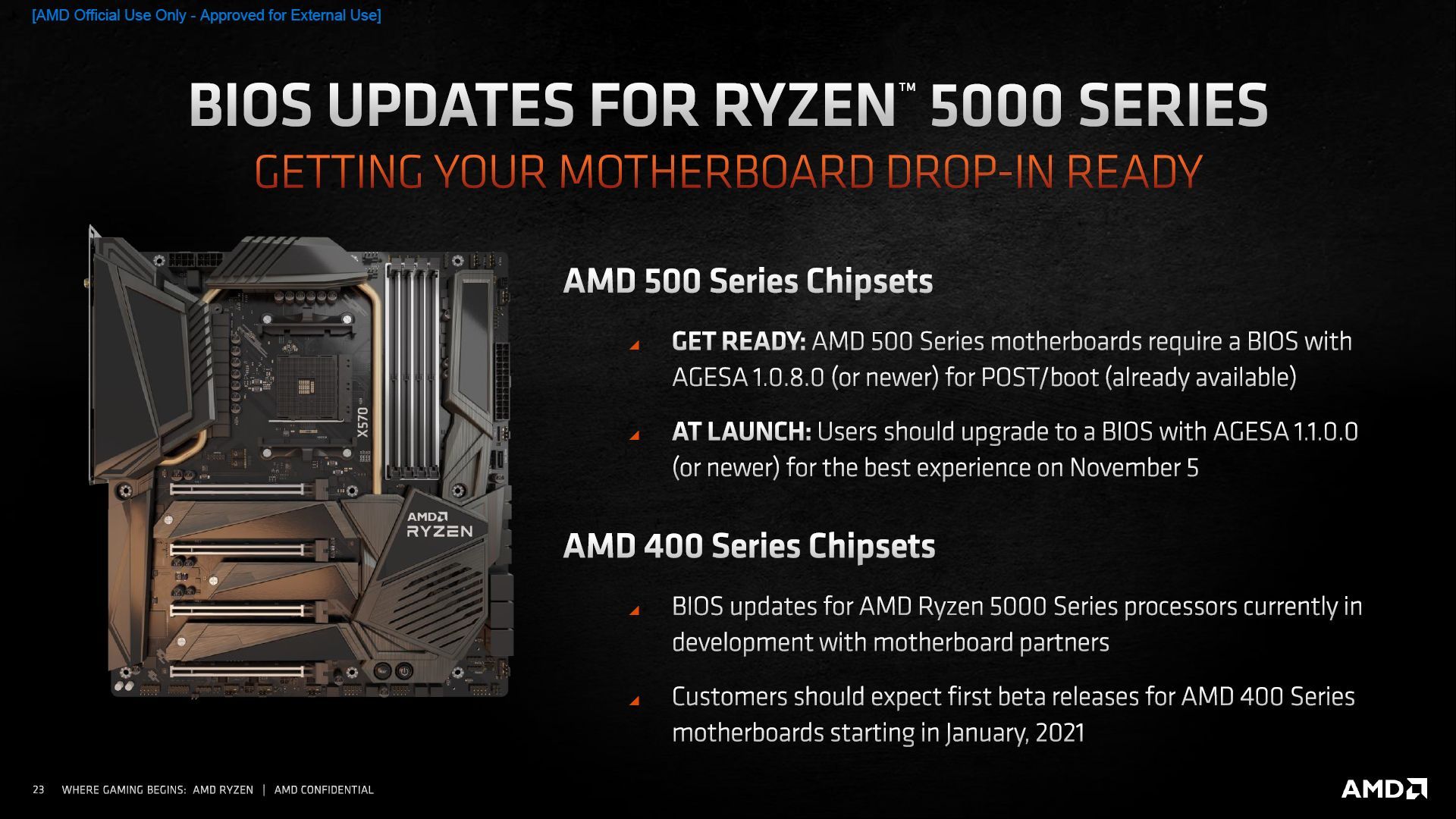 AMD Ryzen 5000 - aktualizacja BIOS