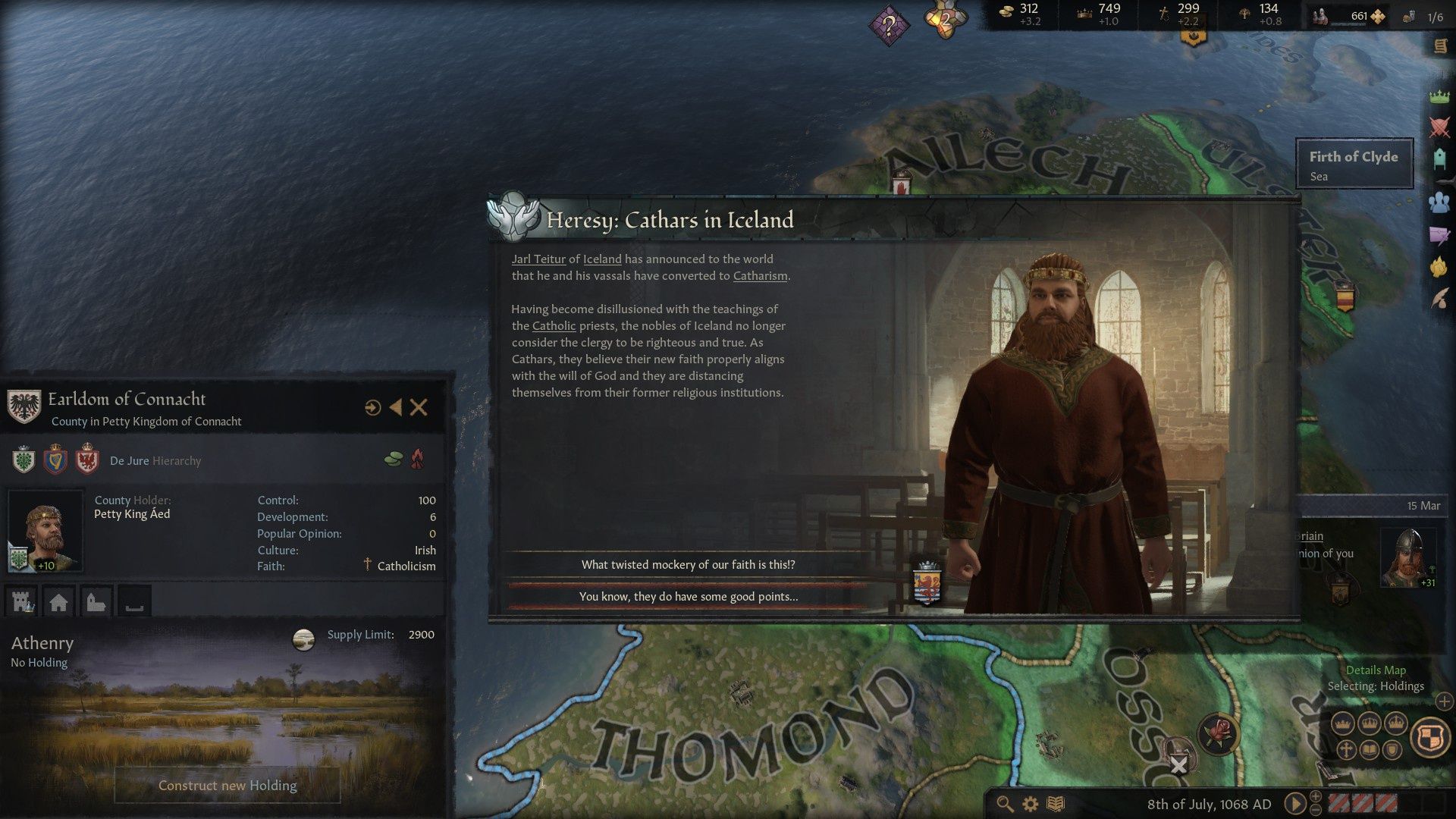 Crusader Kings III - herezja