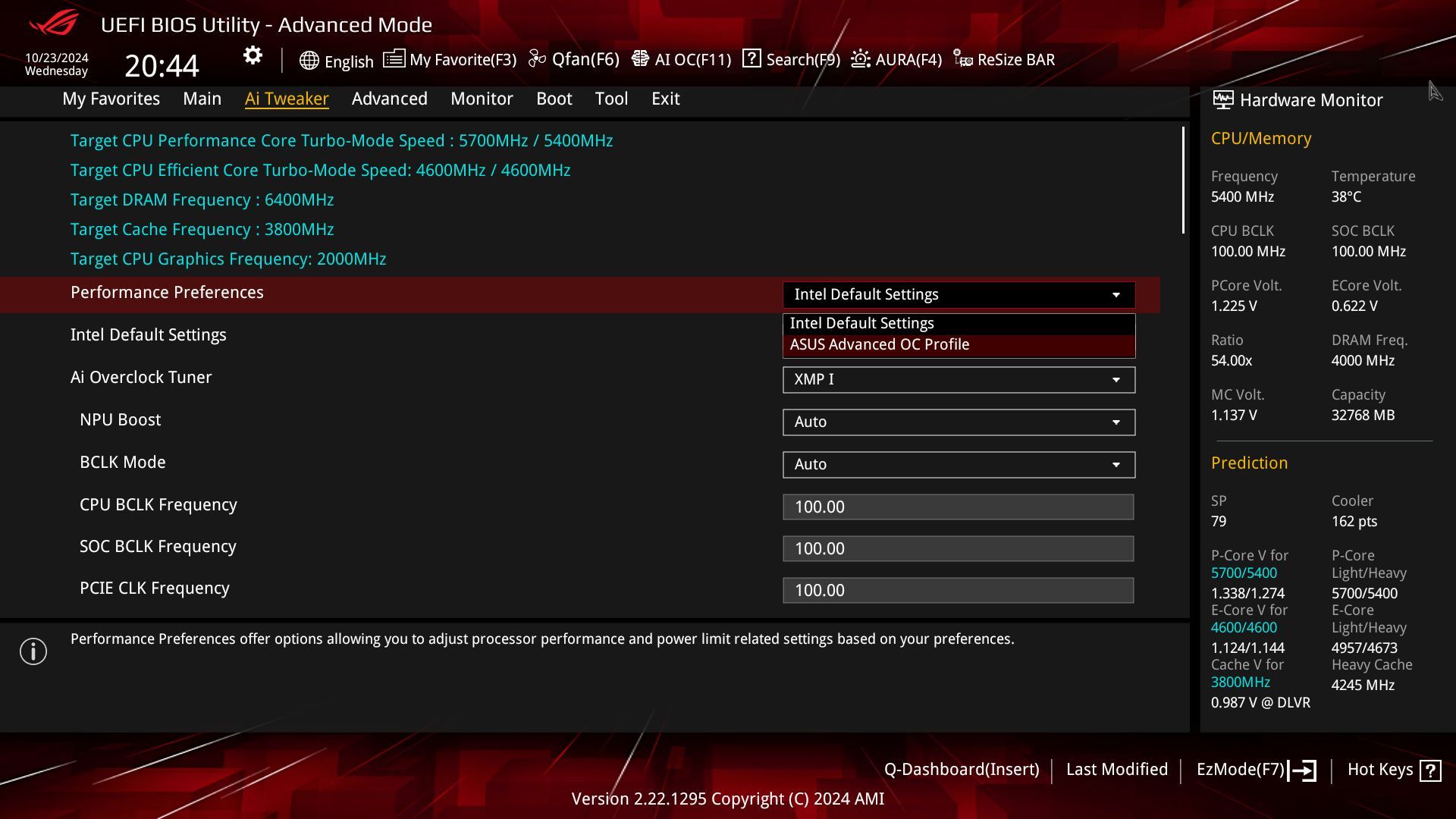 ASUS ROG Strix Z890-A Gaming WIFI - UEFI BIOS