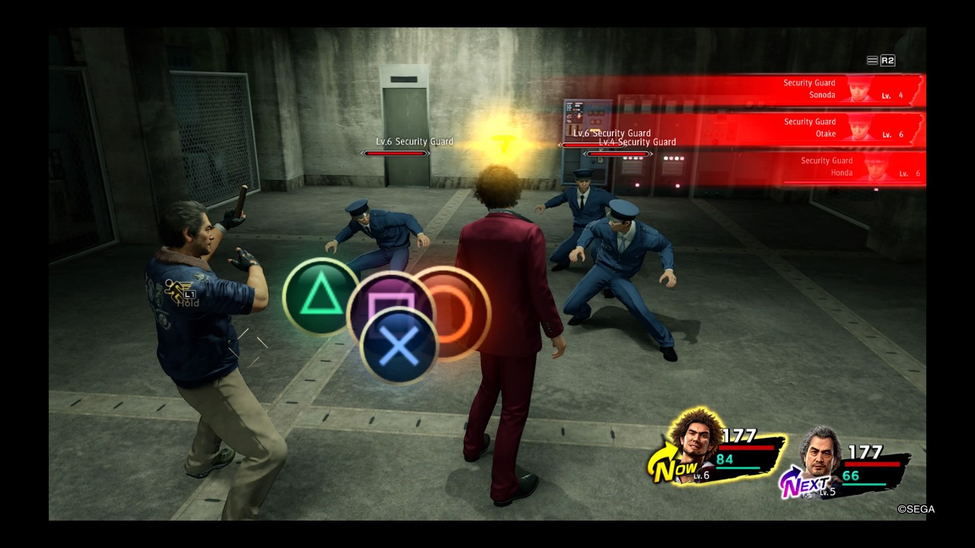 Yakuza: Like a Dragon - walka