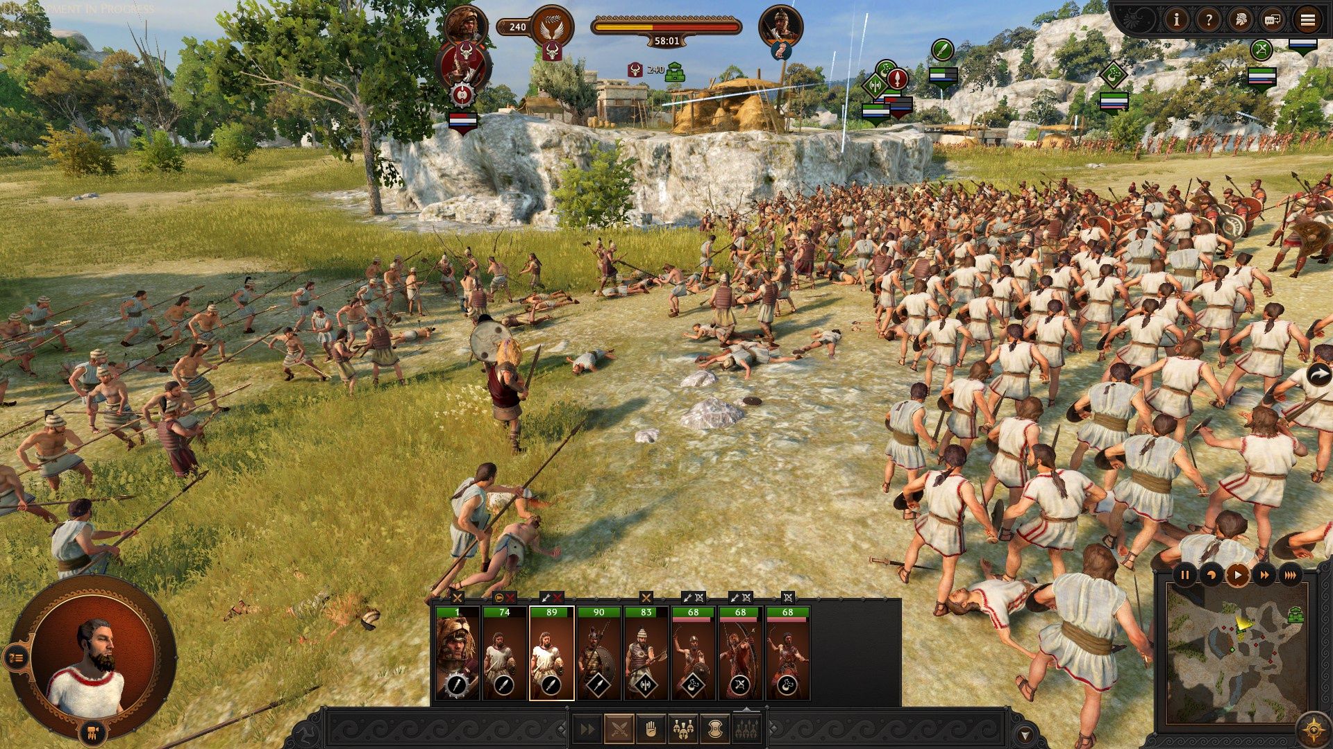 Total War Saga: Troy - bitwa
