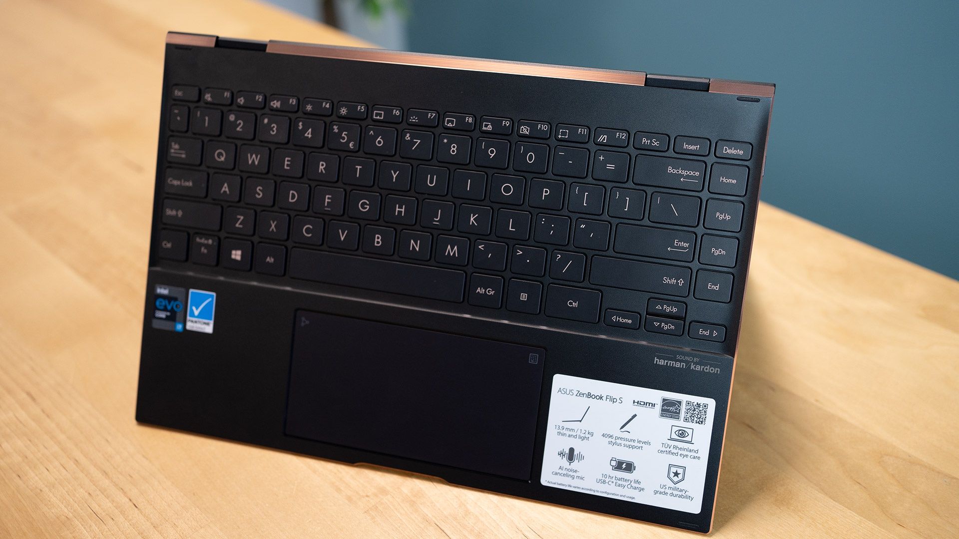 ASUS ZenBook Flip S 13 - klawiatura