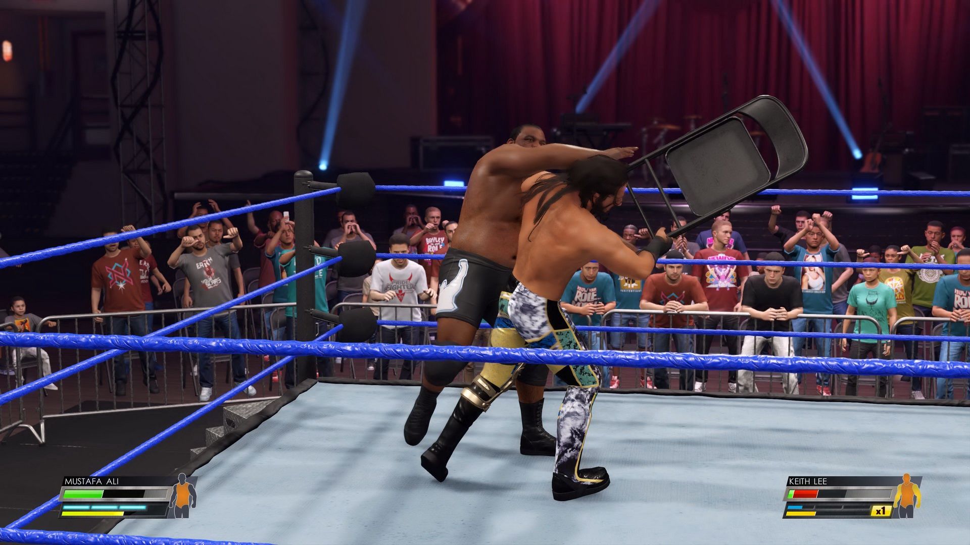 WWE 2K22 - walka krzesełkiem