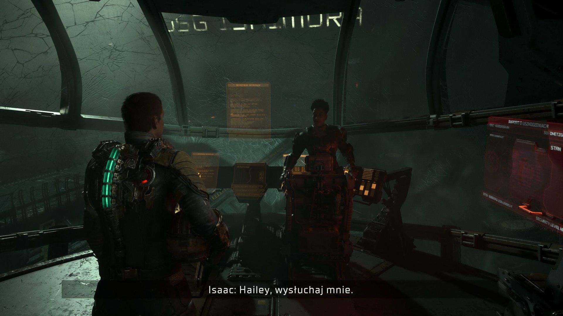 Dead Space - rozmowa na statku