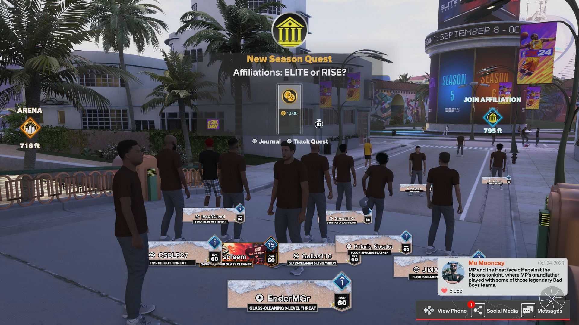 NBA 2K24 - miasto