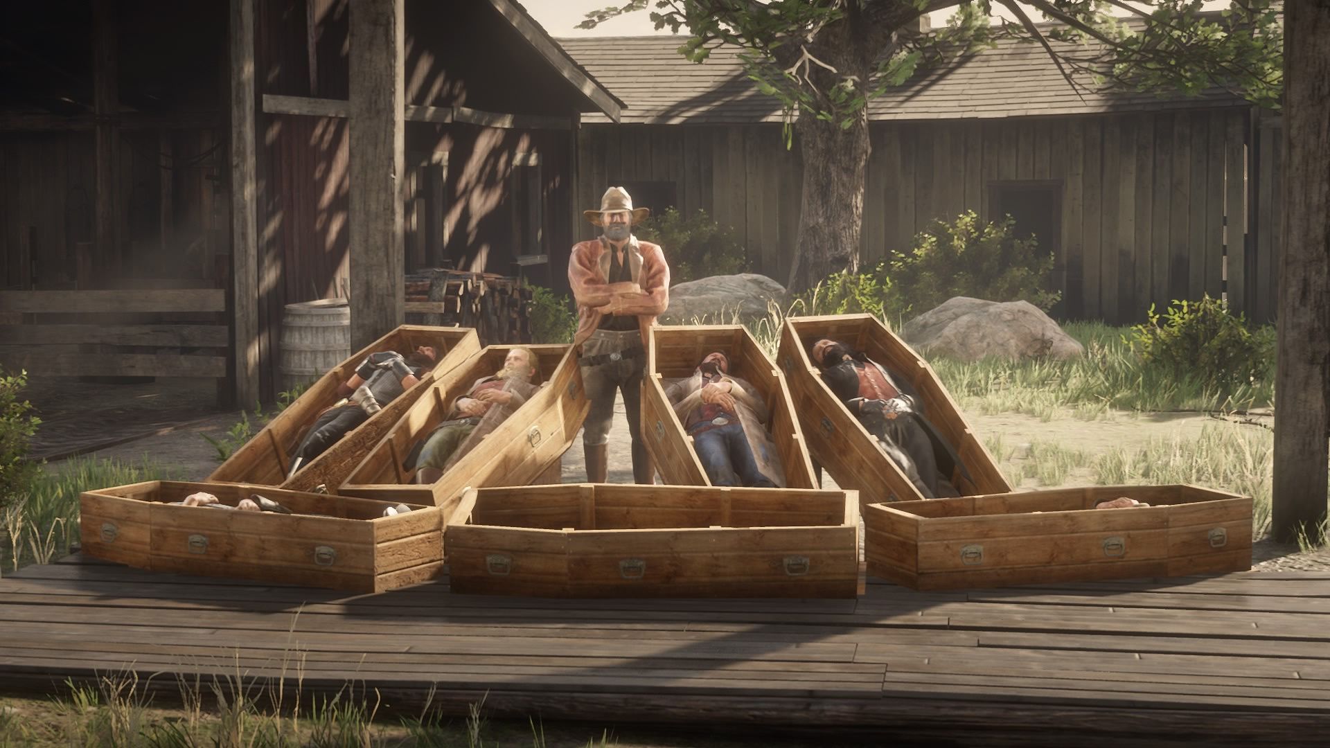 Sieciowe Red Dead Redemption 2 - trumny