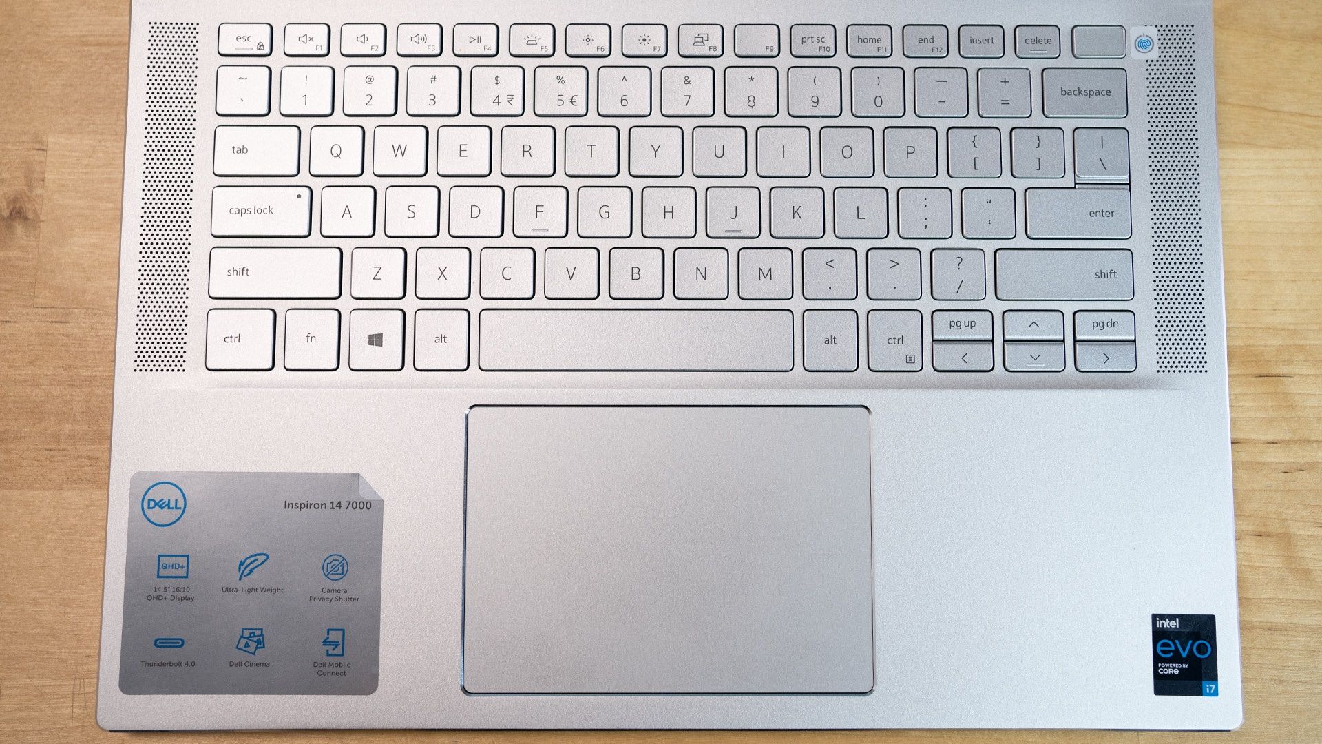 Dell Inspiron 14 7000 - klawiatura i touchpad