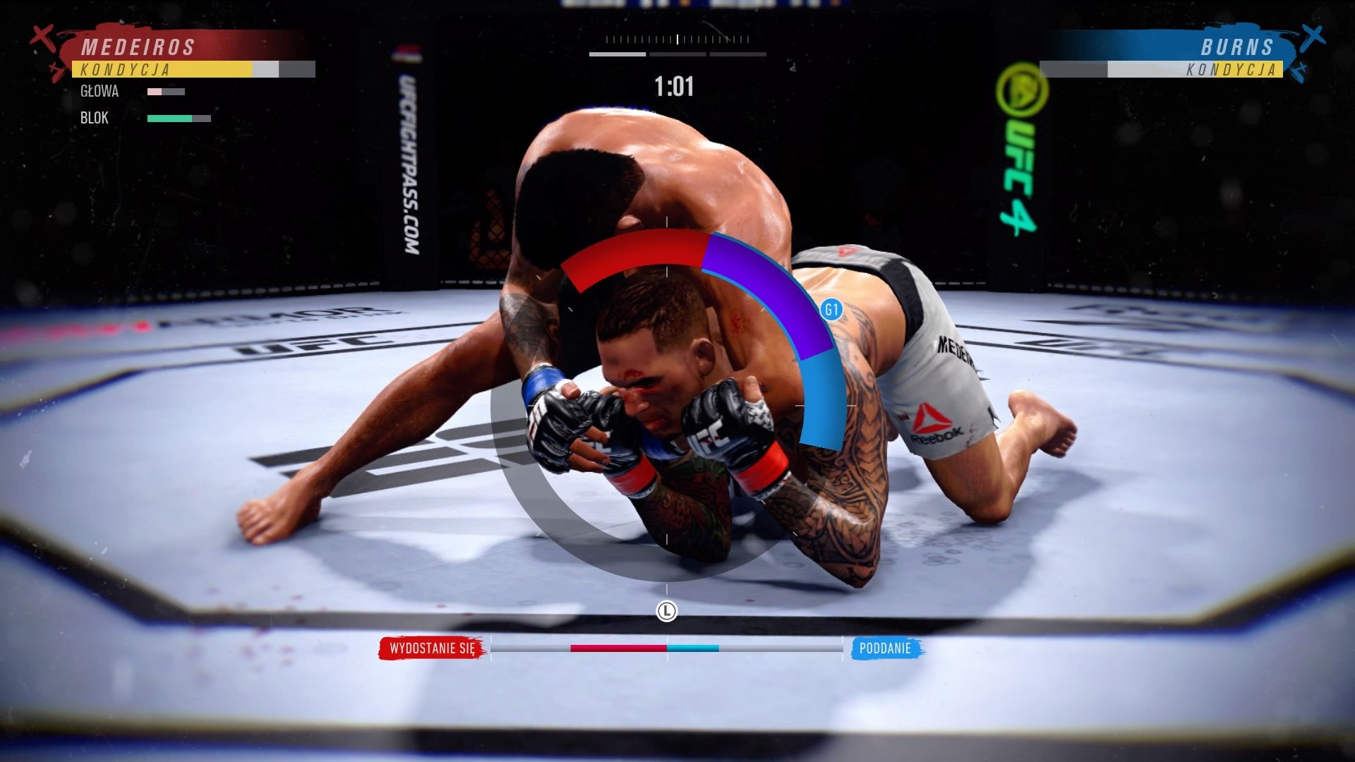 UFC 4 - mini-gra