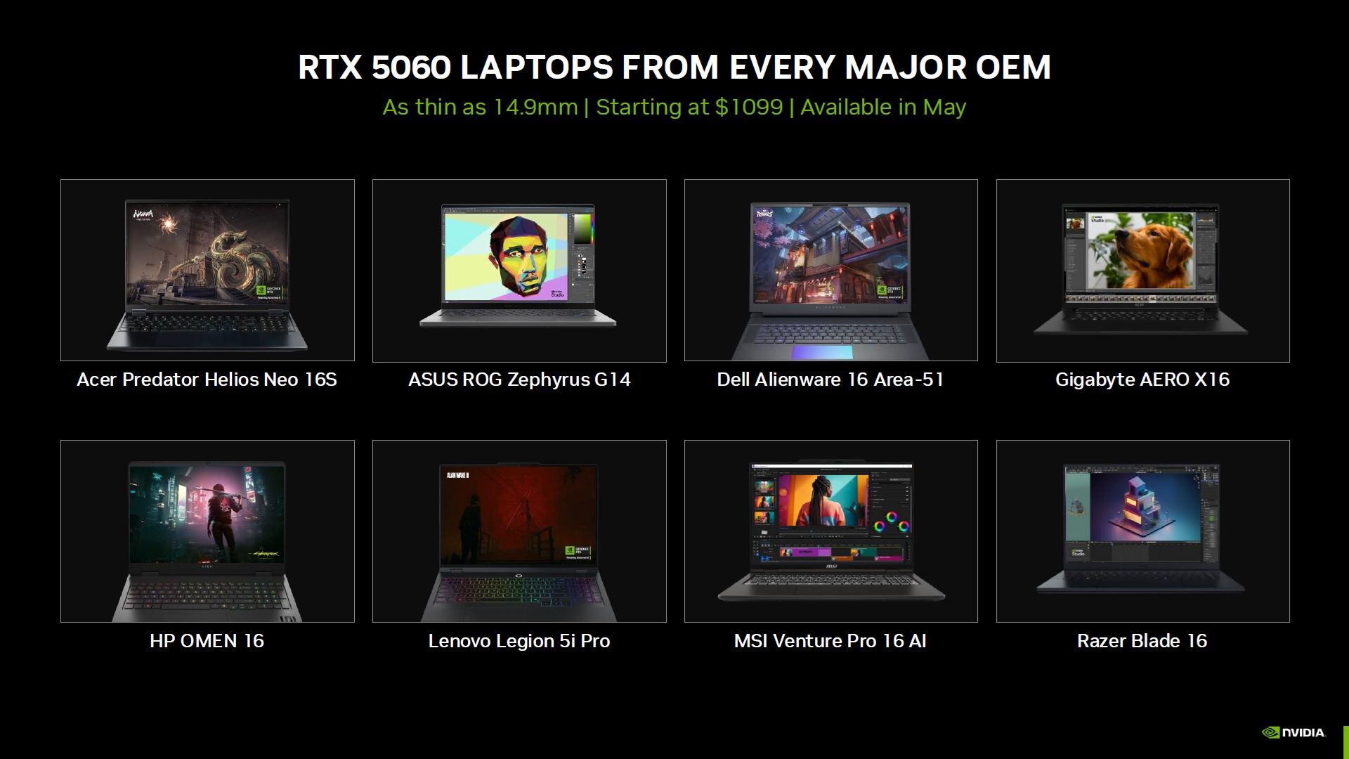 NVIDIA GeForce RTX 5060 - laptop