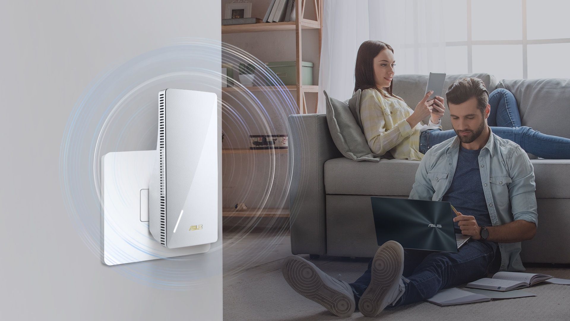 TOP 5 wzmacniaczy Wi-Fi -  ASUS RP-AX58