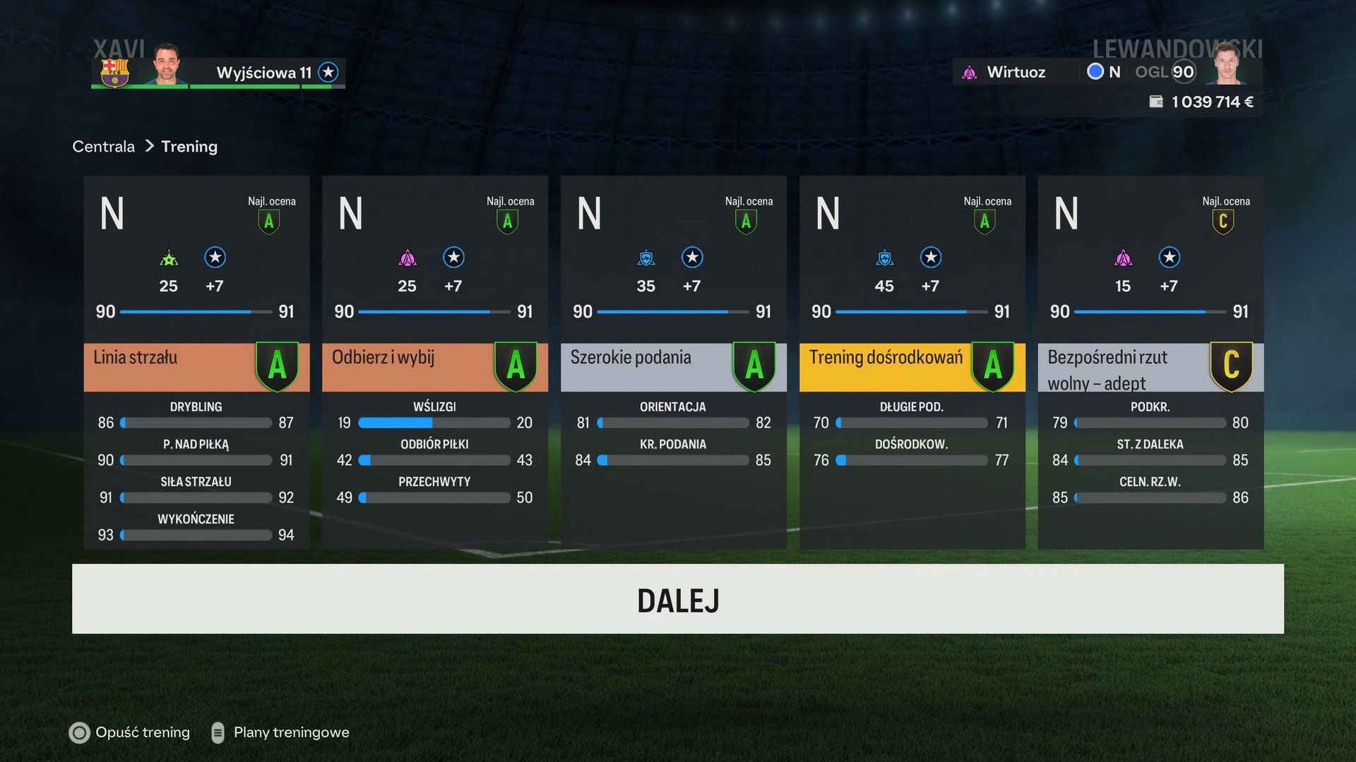 EA Sports FC 24 - trening