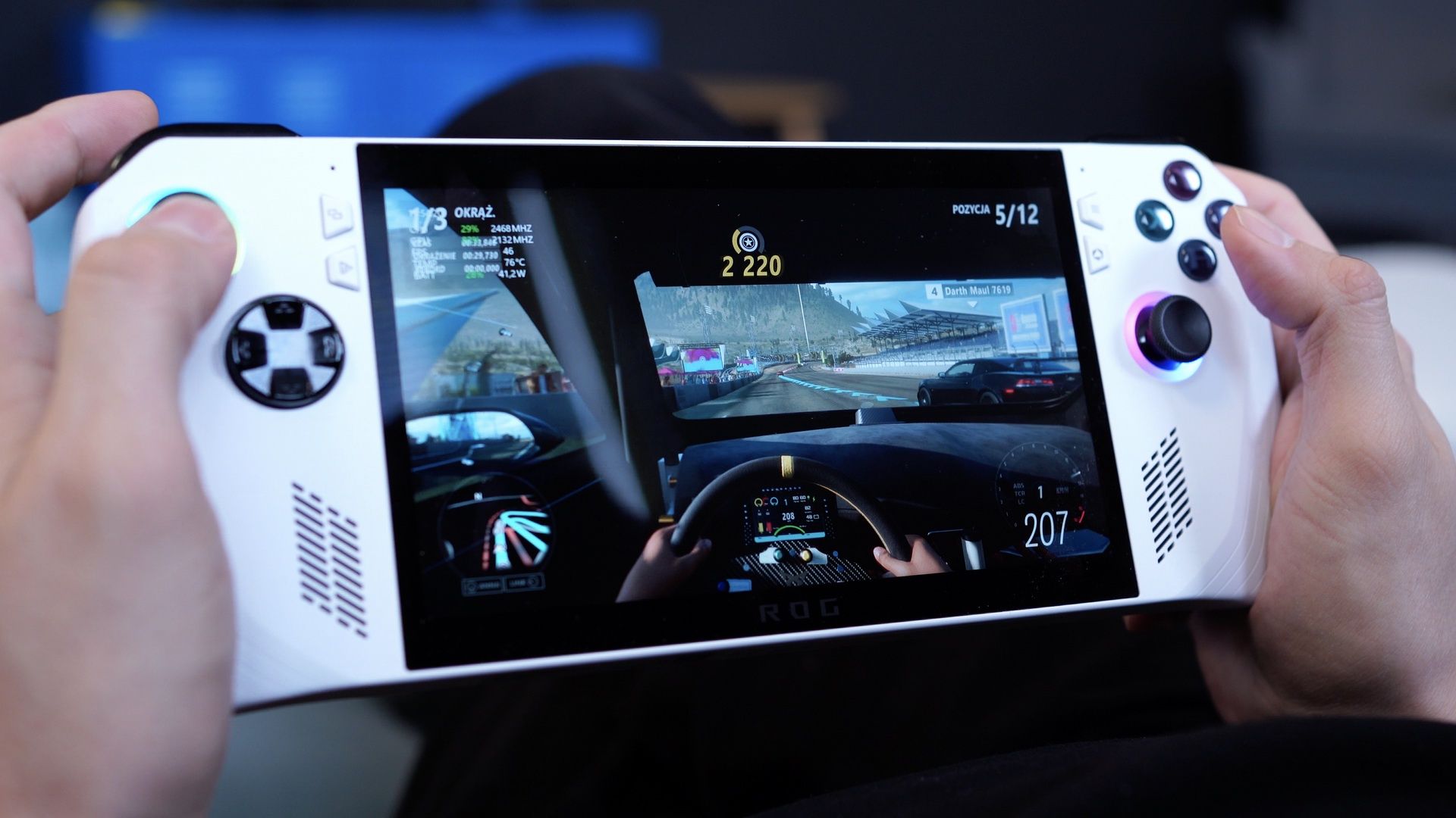 Asus ROG Ally - granie w Forza Horizon 5