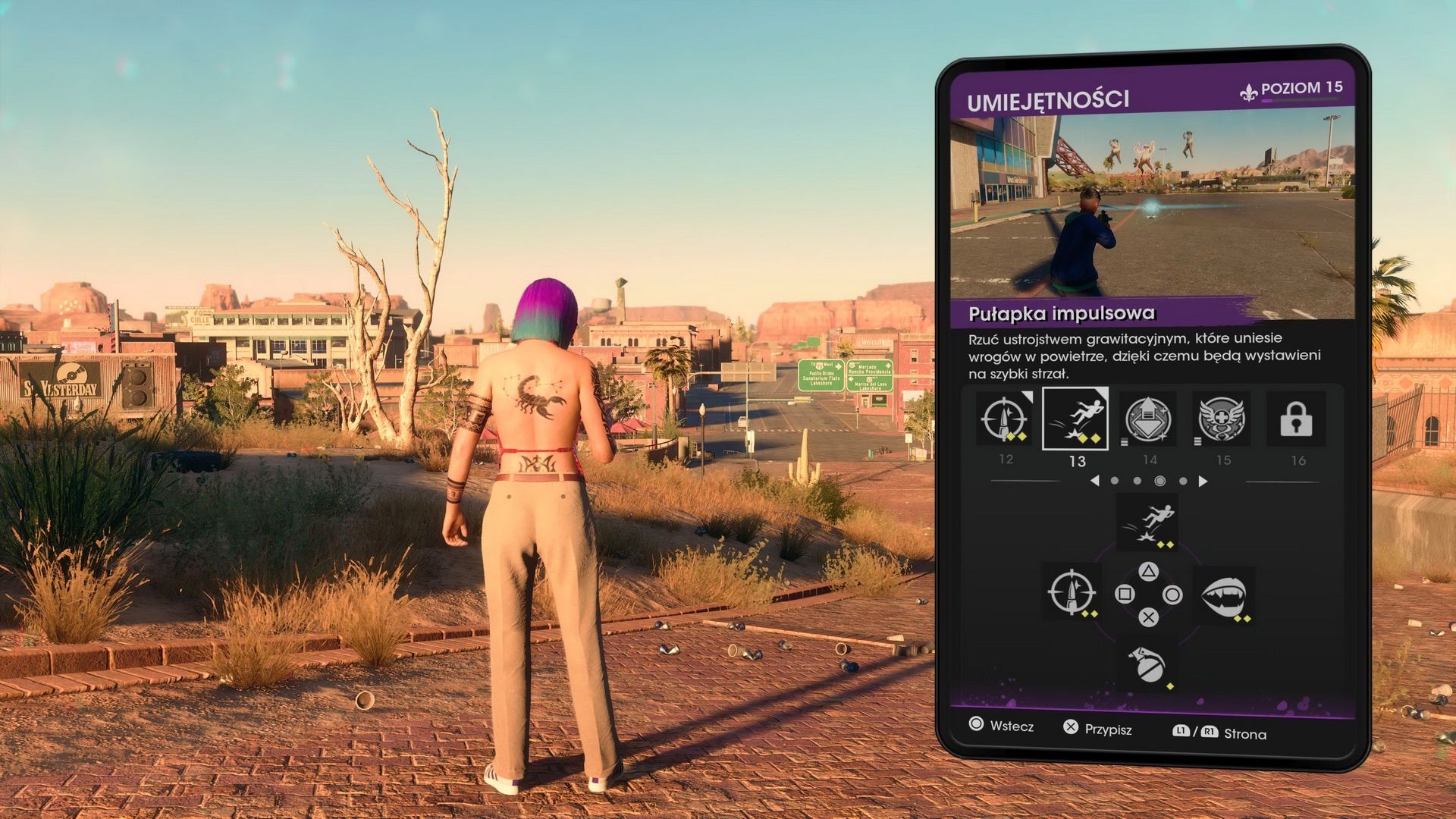 Saints Row - umiejętności