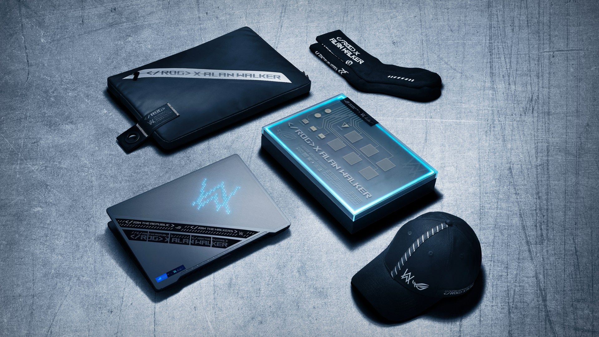 ASUS Zephyrus G14 Alan Walker SE - zestaw