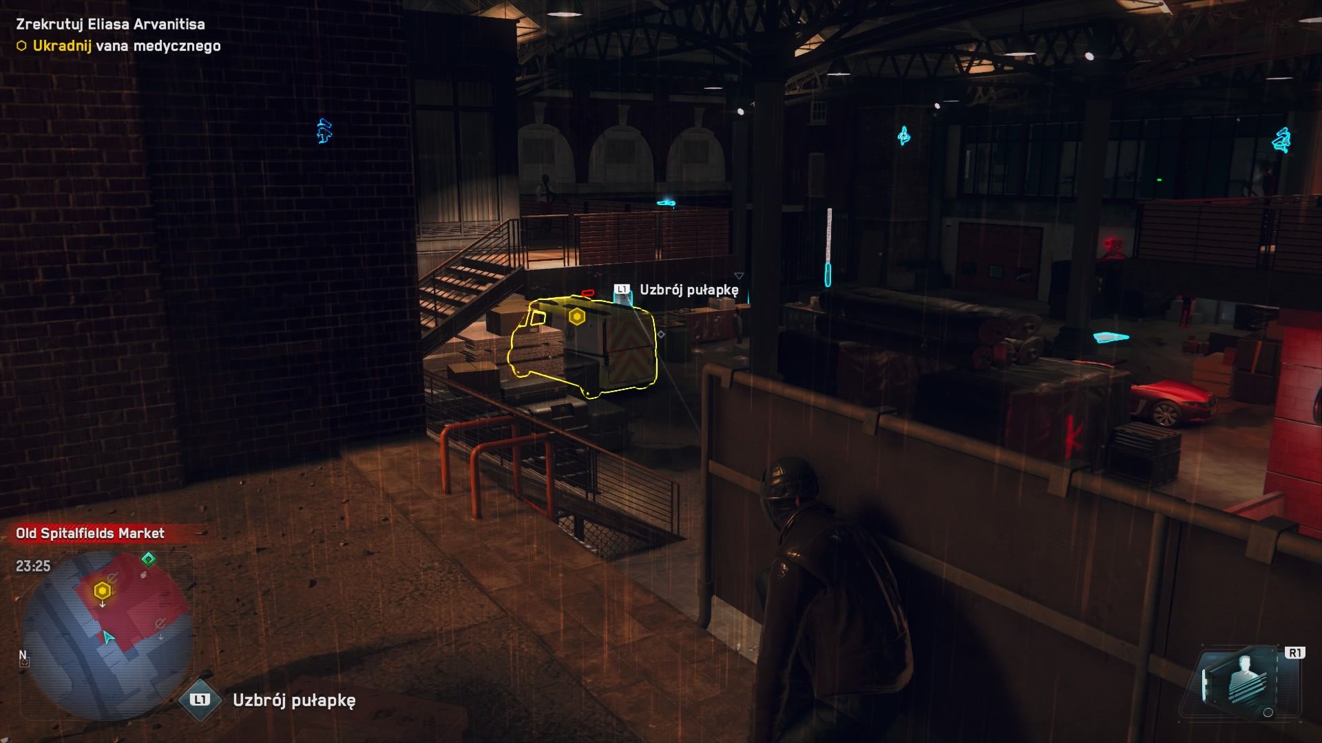 Watch Dogs: Legion - uzbrój pułapkę