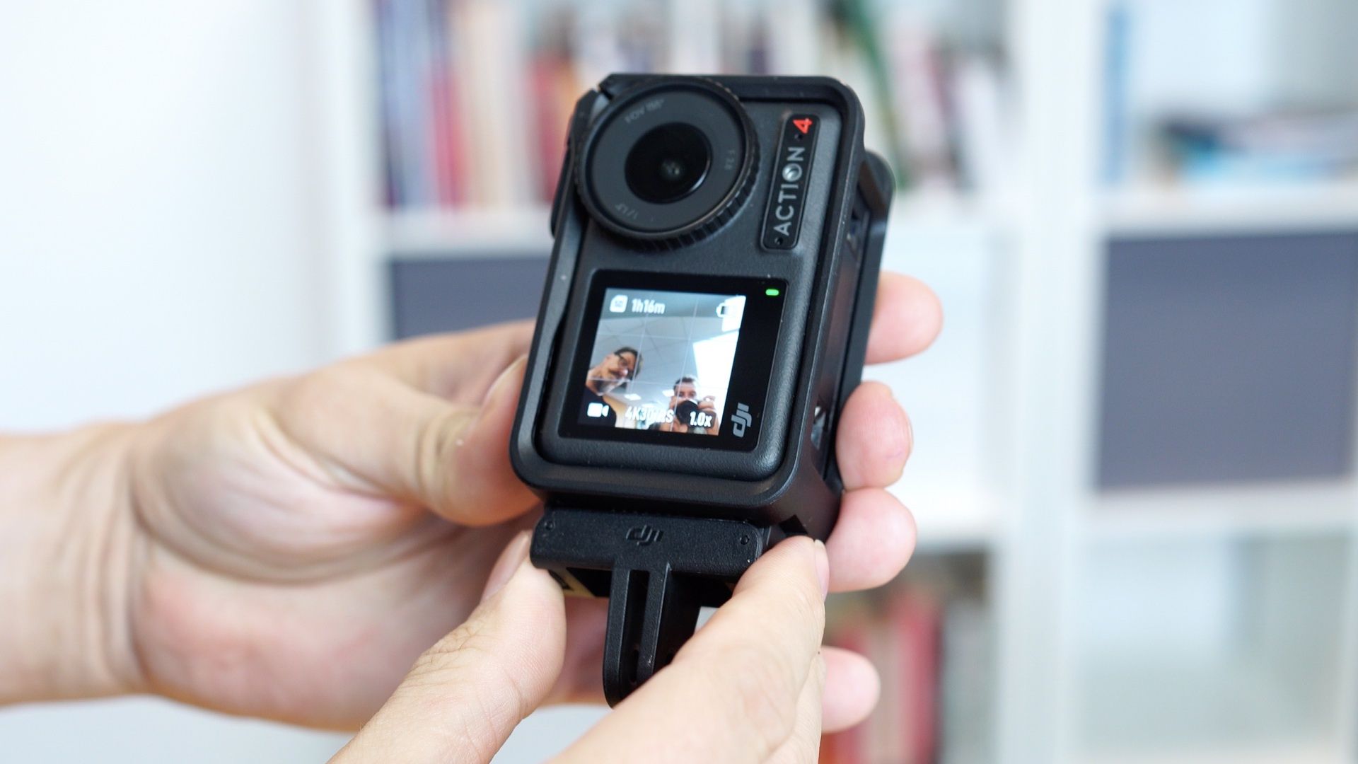 Dji Osmo Action 4 - system montażu na magnetyczne szybkozłączki