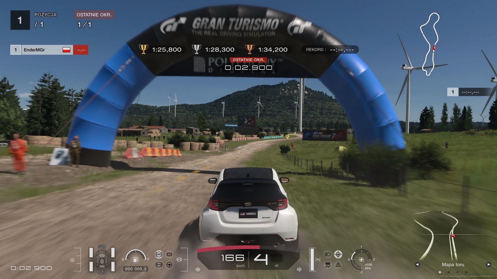 Gran Turismo 7 - wyścig po szutrach