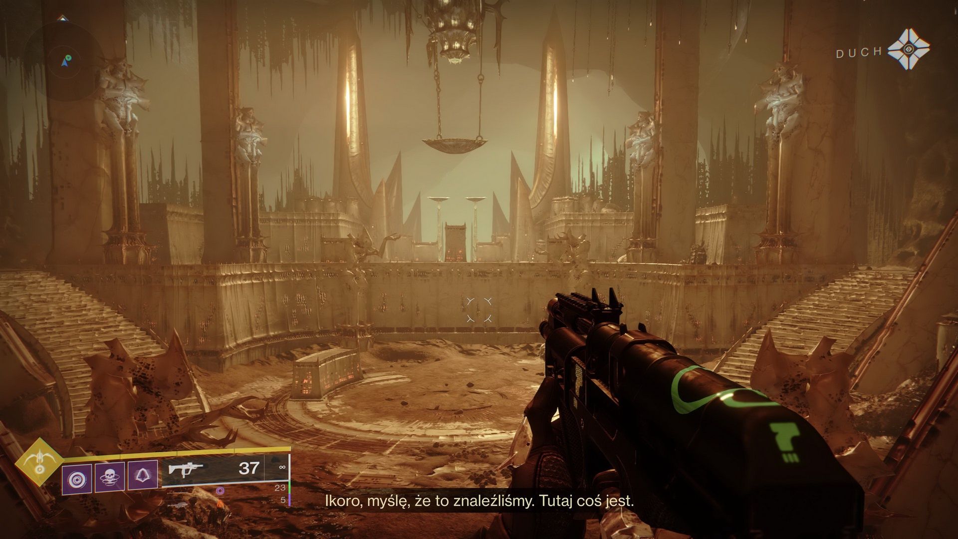 Destiny 2: Królowa-Wiedźma - sala tronowa