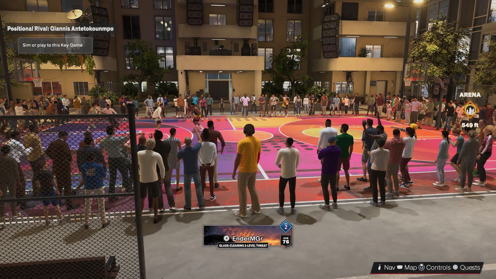 NBA 2K24 - mecz uliczny
