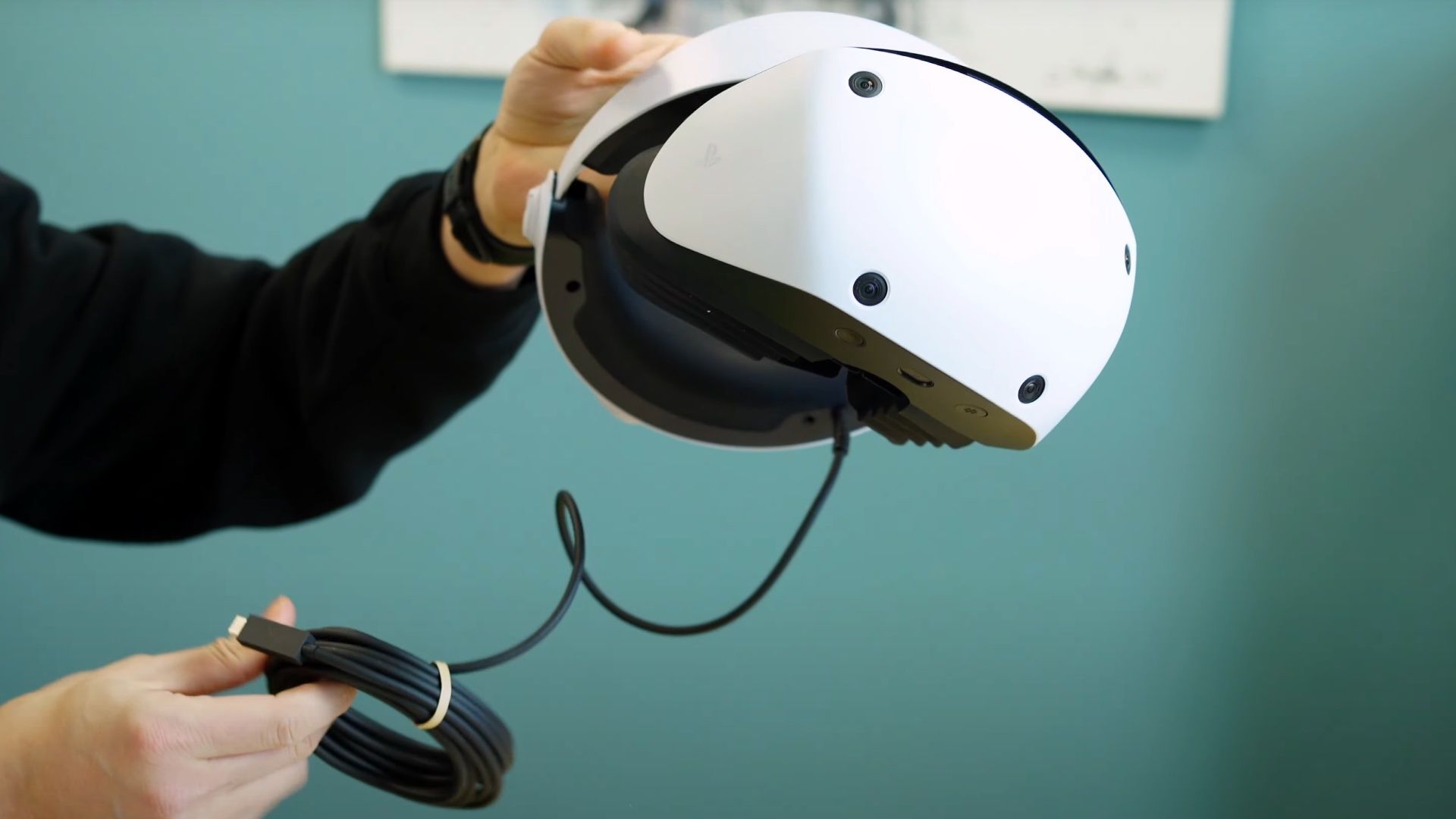 PS VR 2 i pojedynczy kabel USB-C
