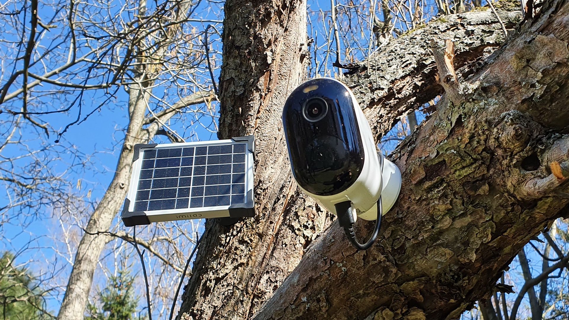 IMILAB EC4 - kamera i dodatkowy panel solarny