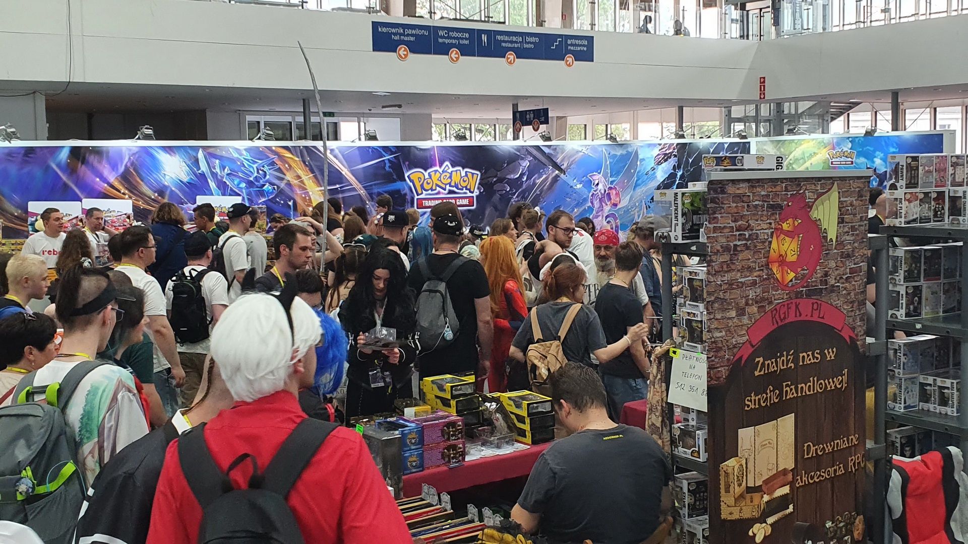 Pyrkon 2022 - pokemony