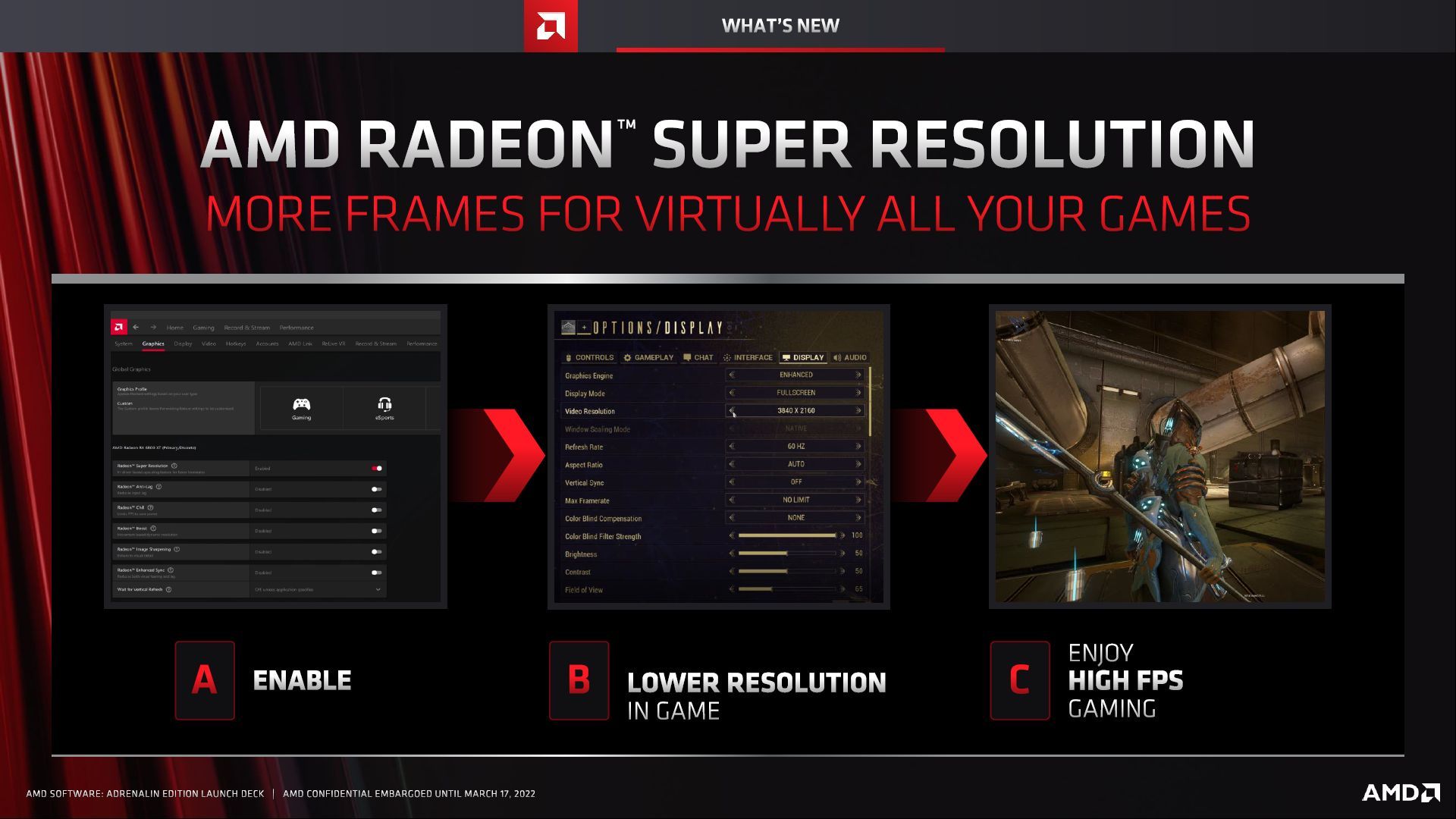AMD Radeon Super Resolution
