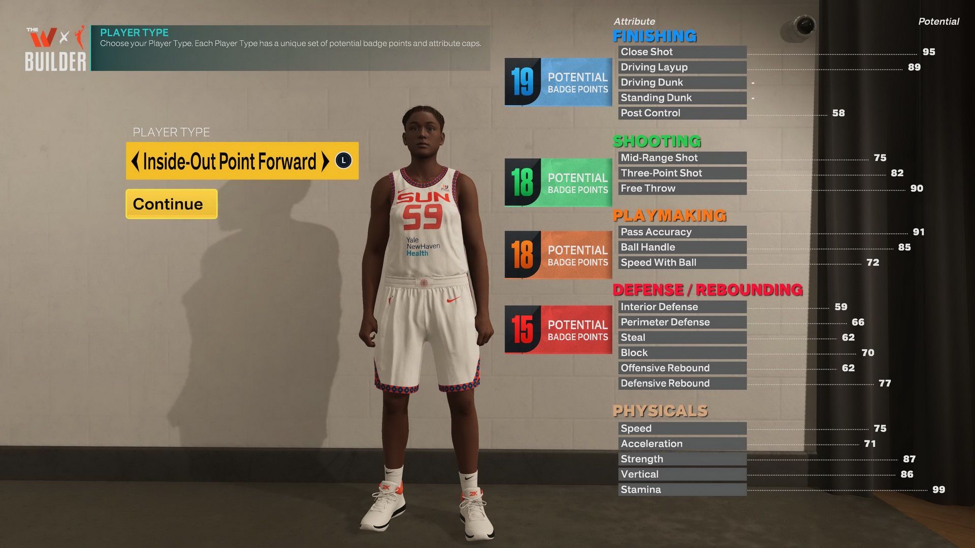 NBA 2K23 - wybierz gracza