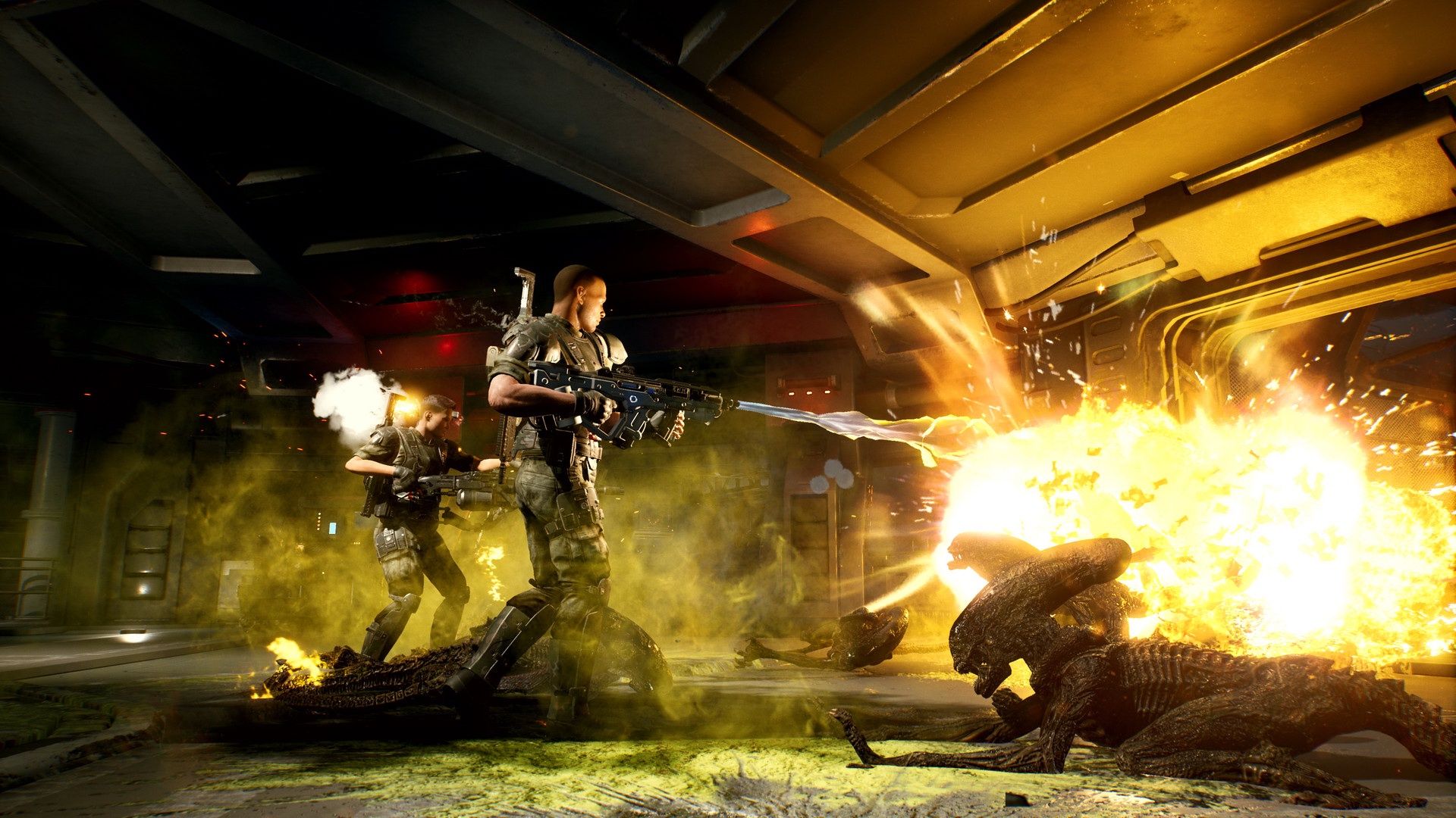 Aliens Fireteam Elite - walka